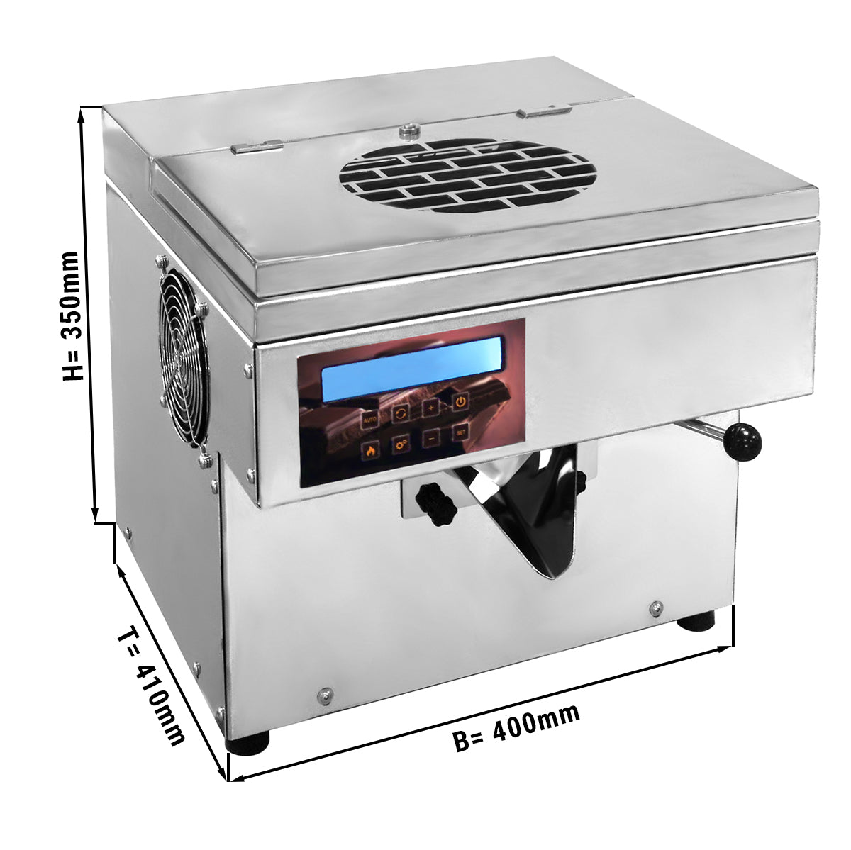 Device for tempering chocolate by cooling - Chocotemper