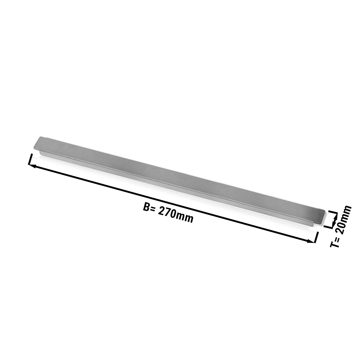 Метална лайсна (1/4 GN) 270 x 20 мм