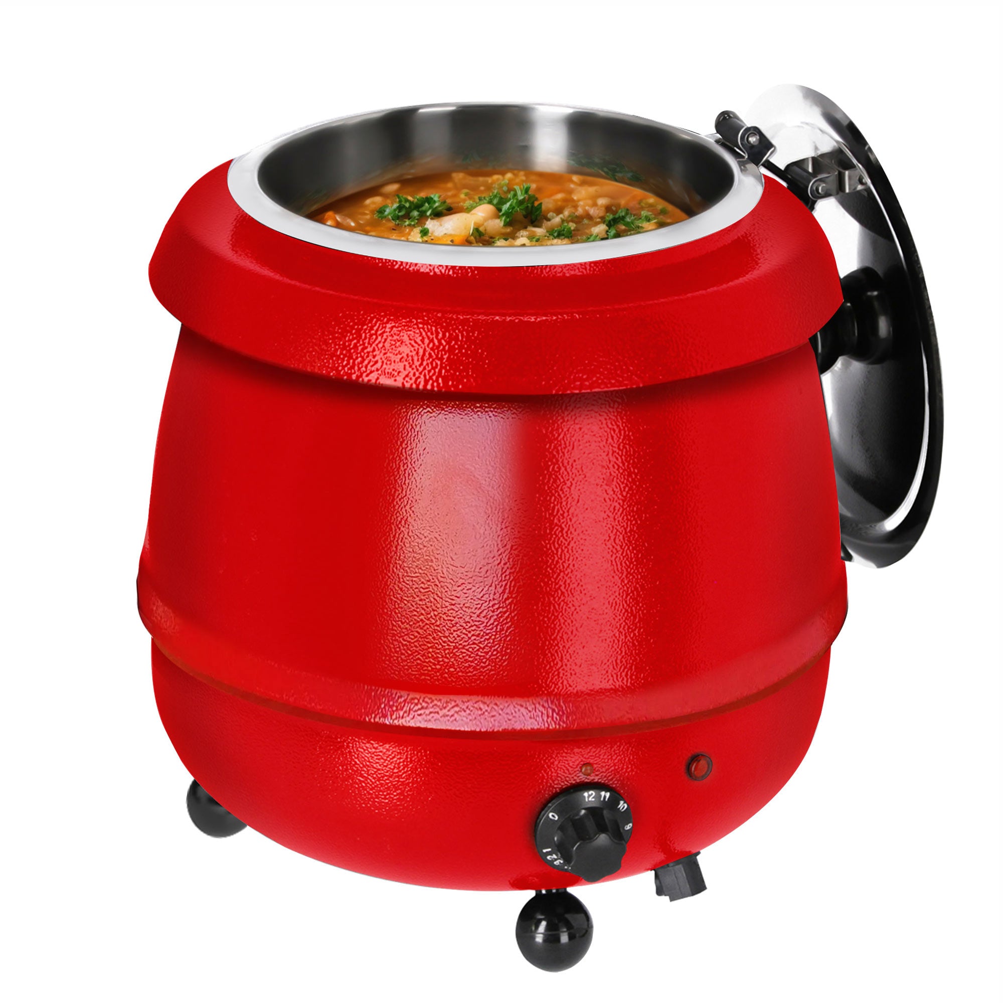 Soup warmer - 9 liters - red