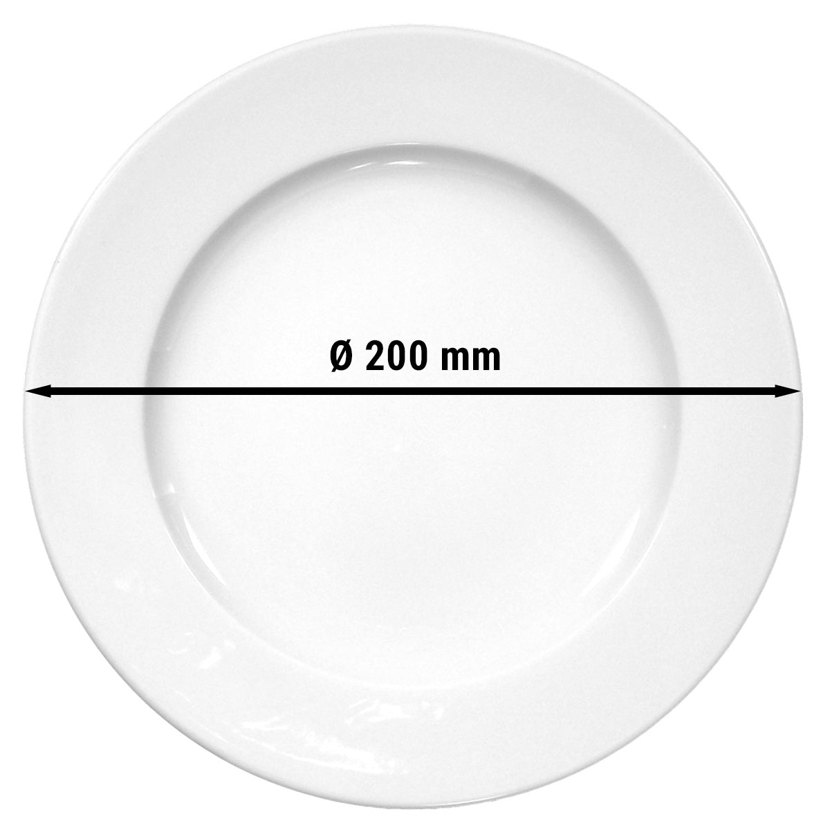 (6 pieces) Seltmann Weiden - flat plate - Ø 20 cm