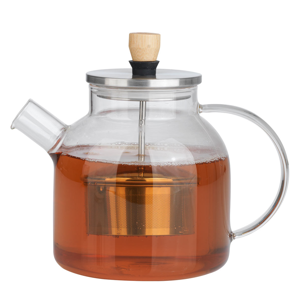 Стъклен чайник BEEM - с вложка за сито - 1,5 литра