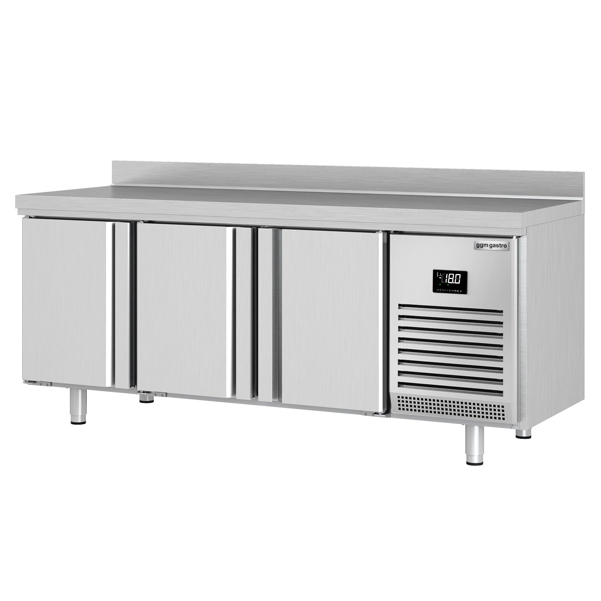 Freezer table - with 3 doors