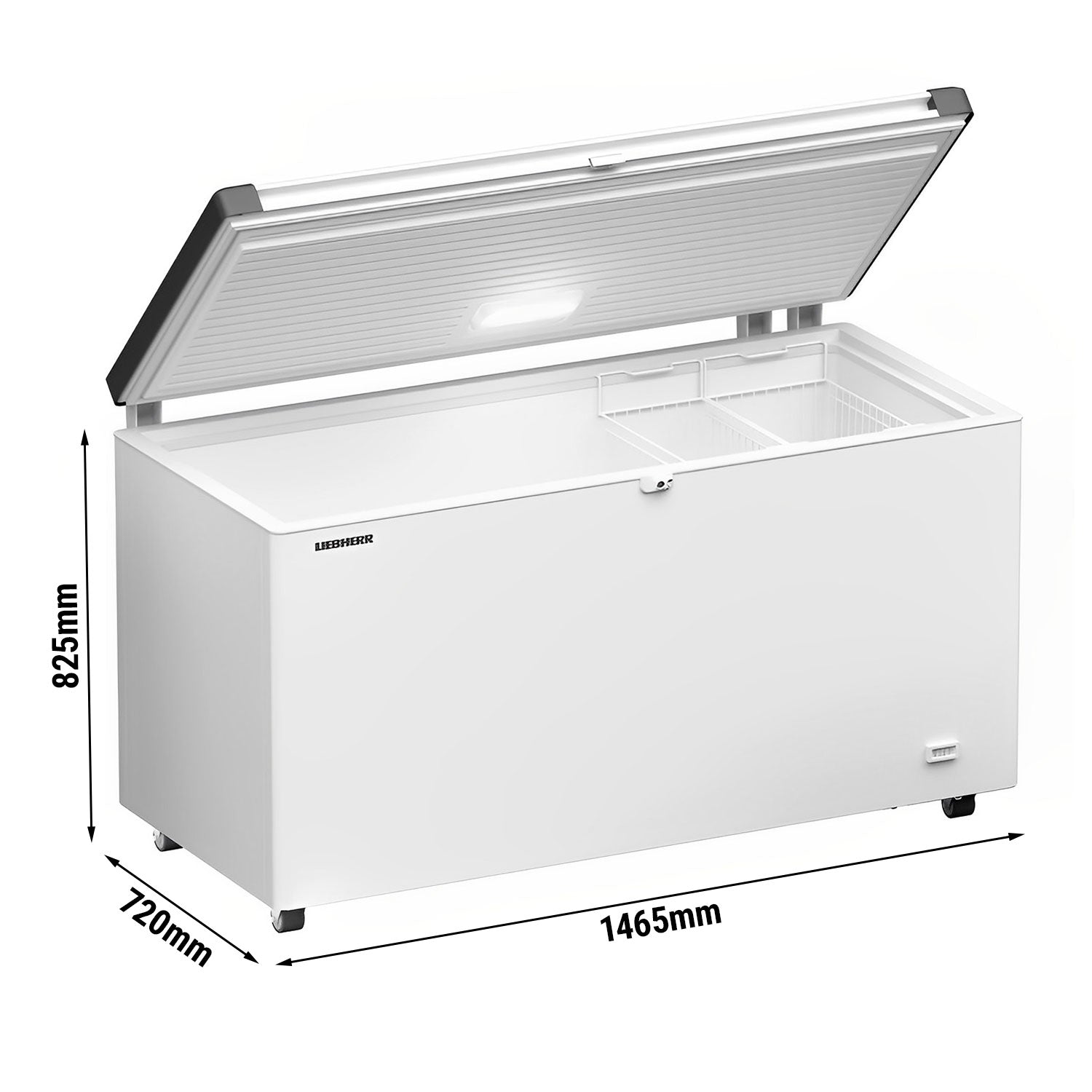 LIEBHERR freezer - 1.5 x 0.72 m - 404 liters