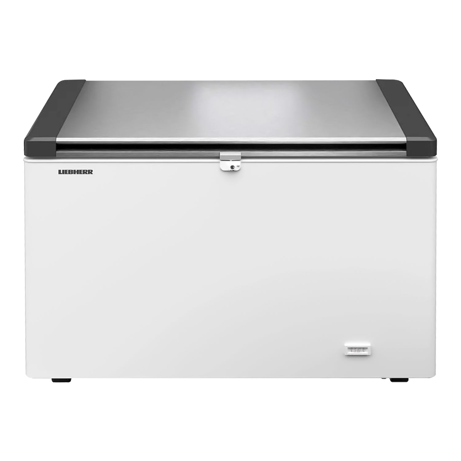 LIEBHERR freezer with stainless steel lid - 1.5 x 0.72 m - 404 liters