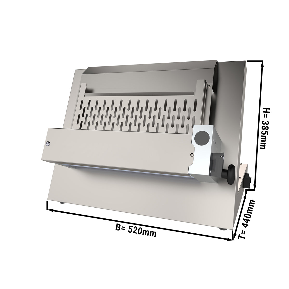 Pizza dough rolling machine - 35cm