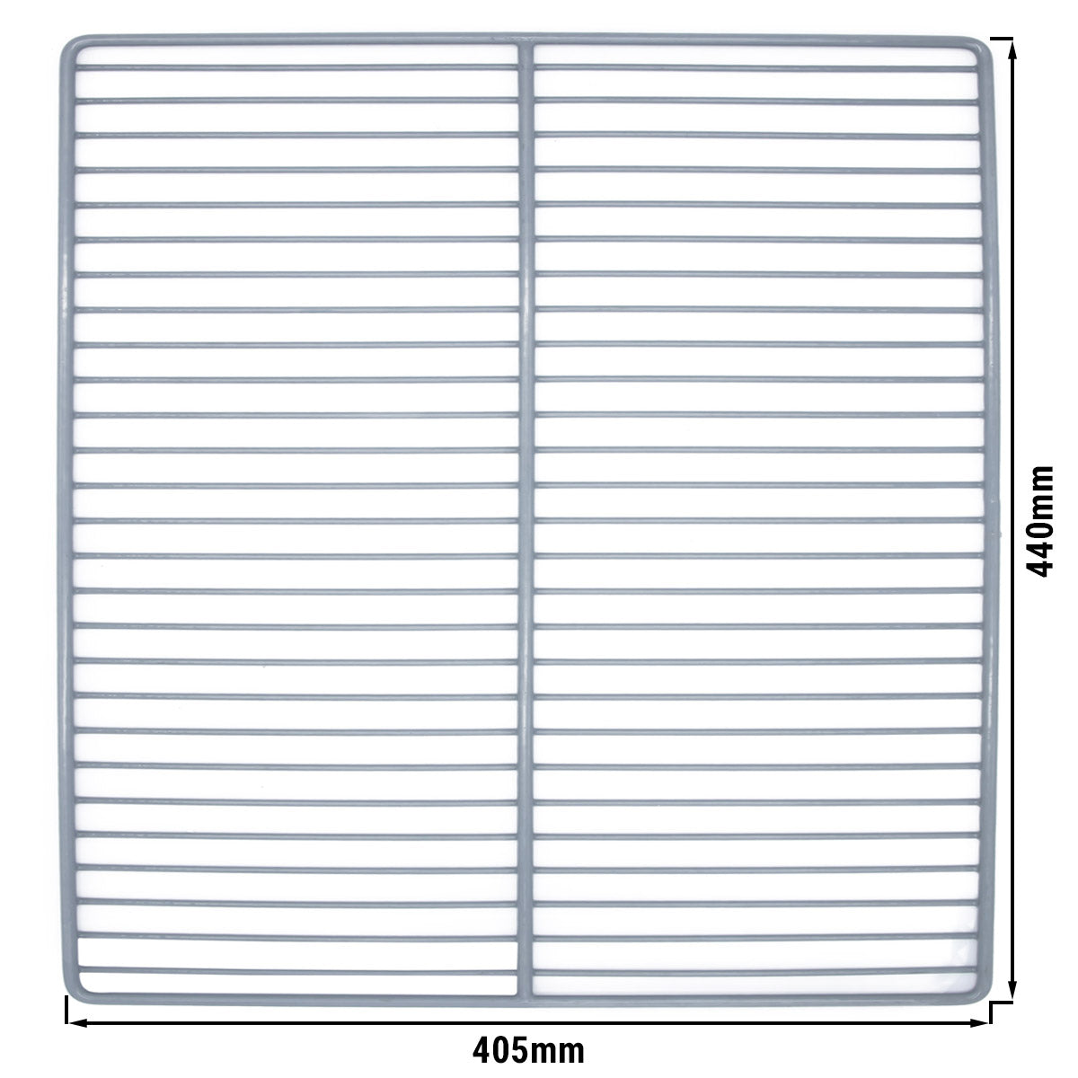 Support grid for refrigerated table for bar drinks