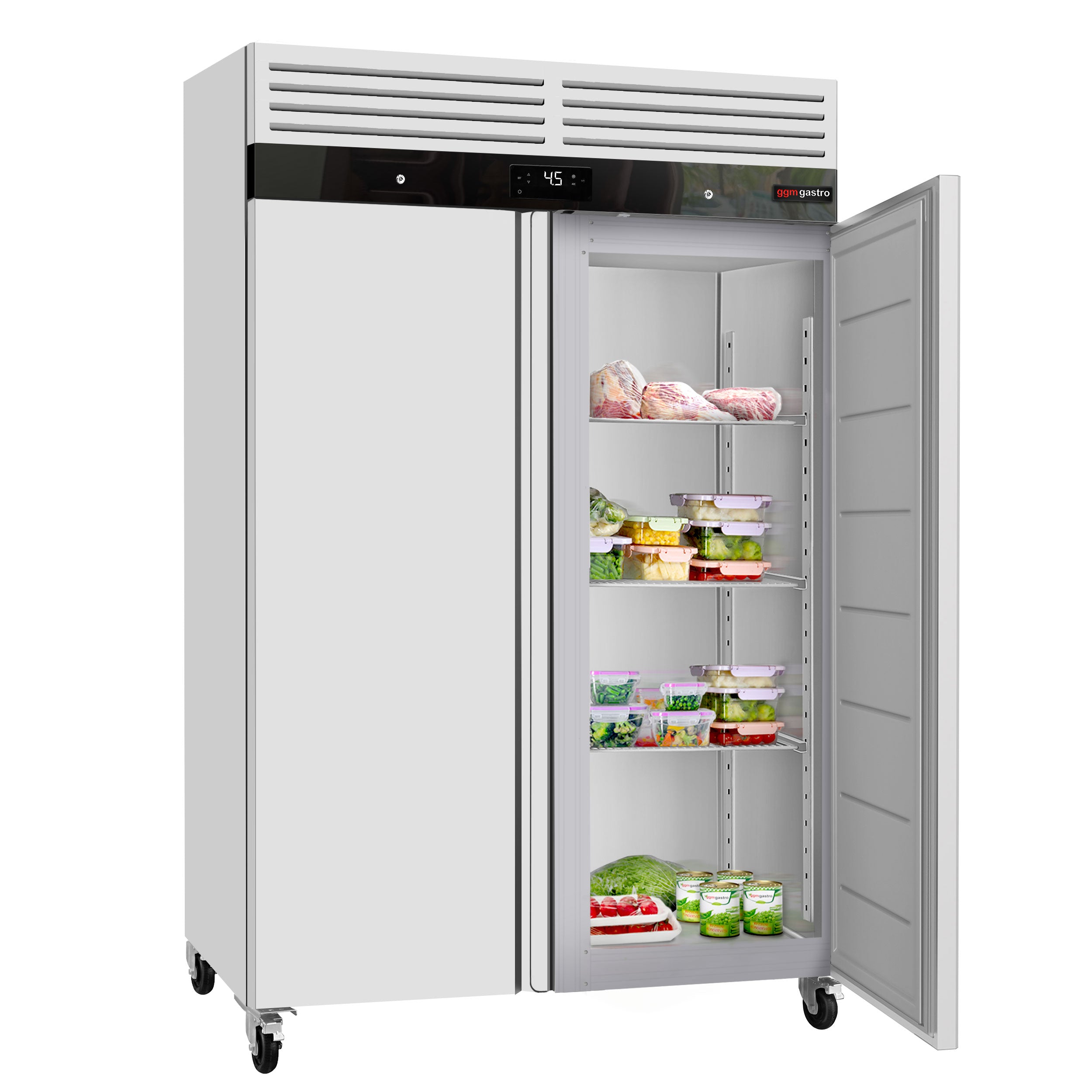 ECO freezer - 1200 liters - with 2 doors