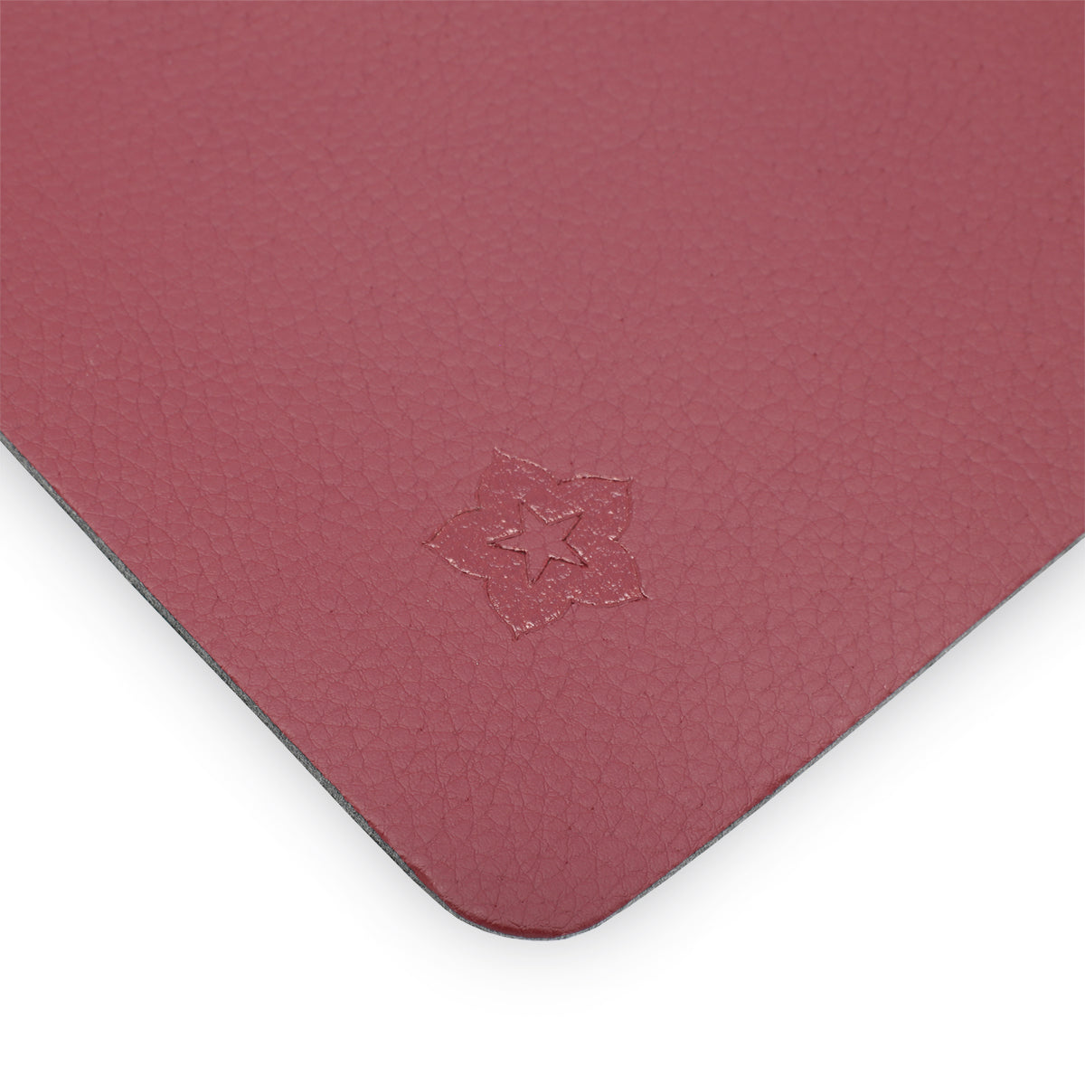 (144 pieces) Placemats for James - in elegant leather look - 33 x 46 cm - Burgundy