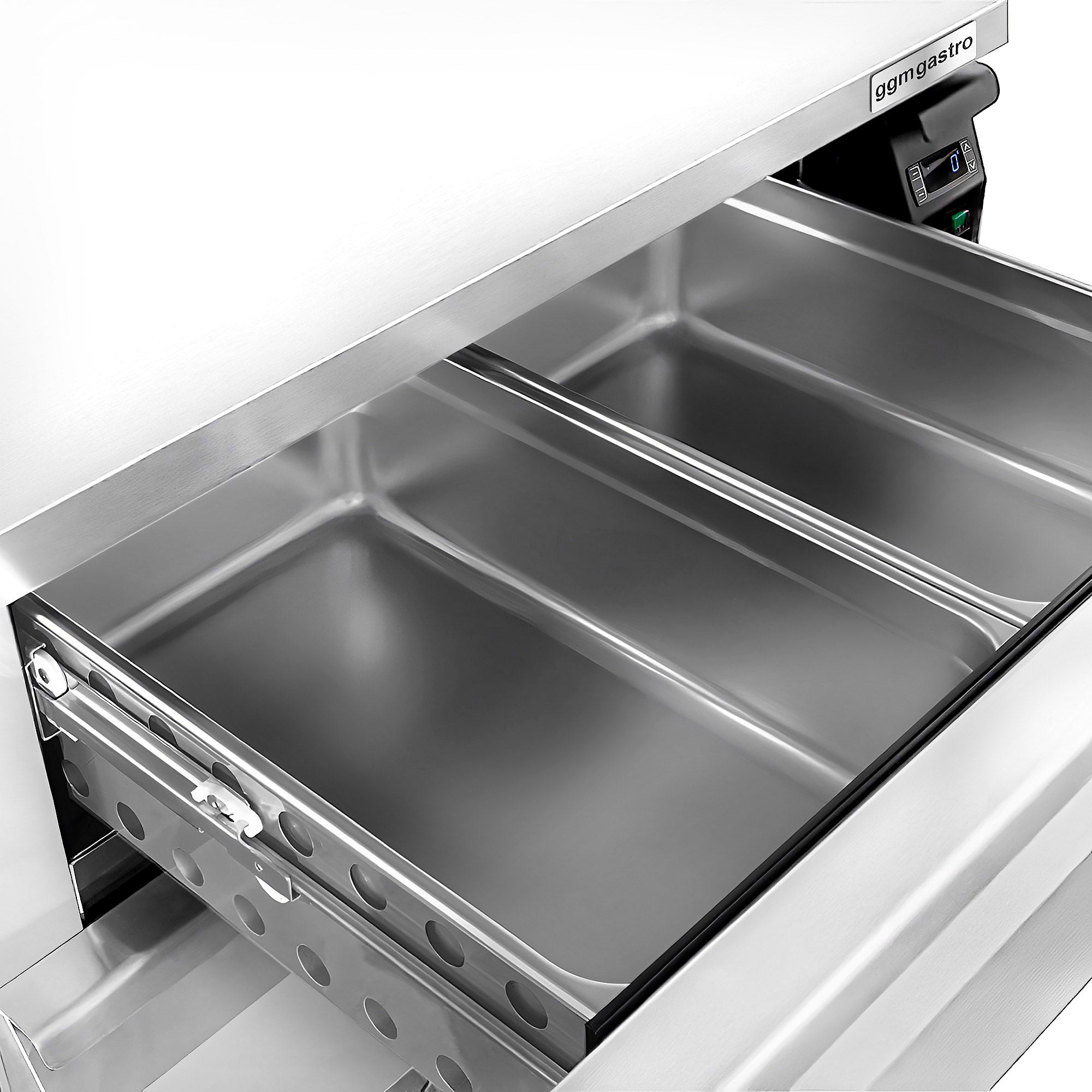 Fridge/freezer combination with 1 drawer - 0.9 m - 76 liters - incl. potato warmer