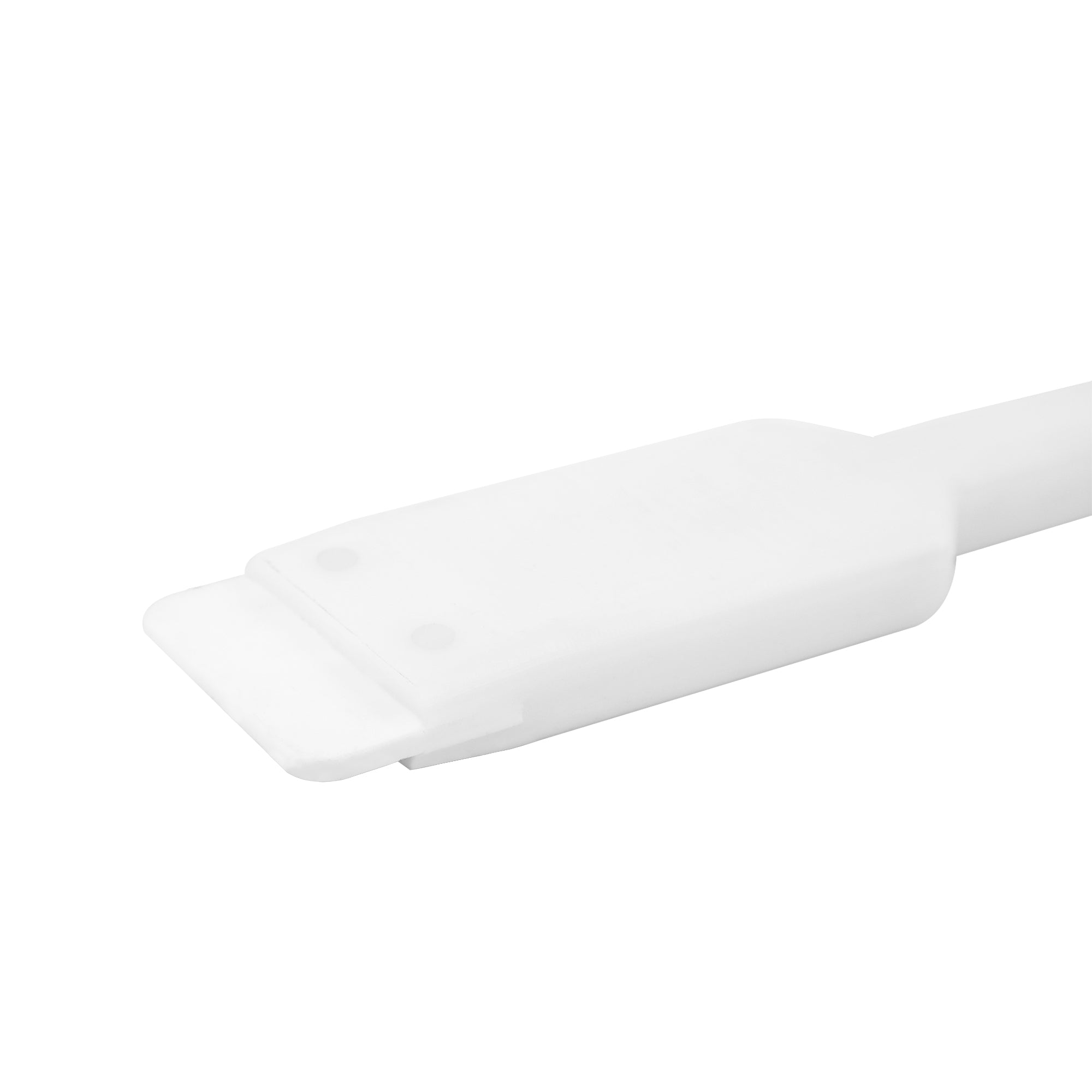 Flat mixing spatula - 100 cm - white