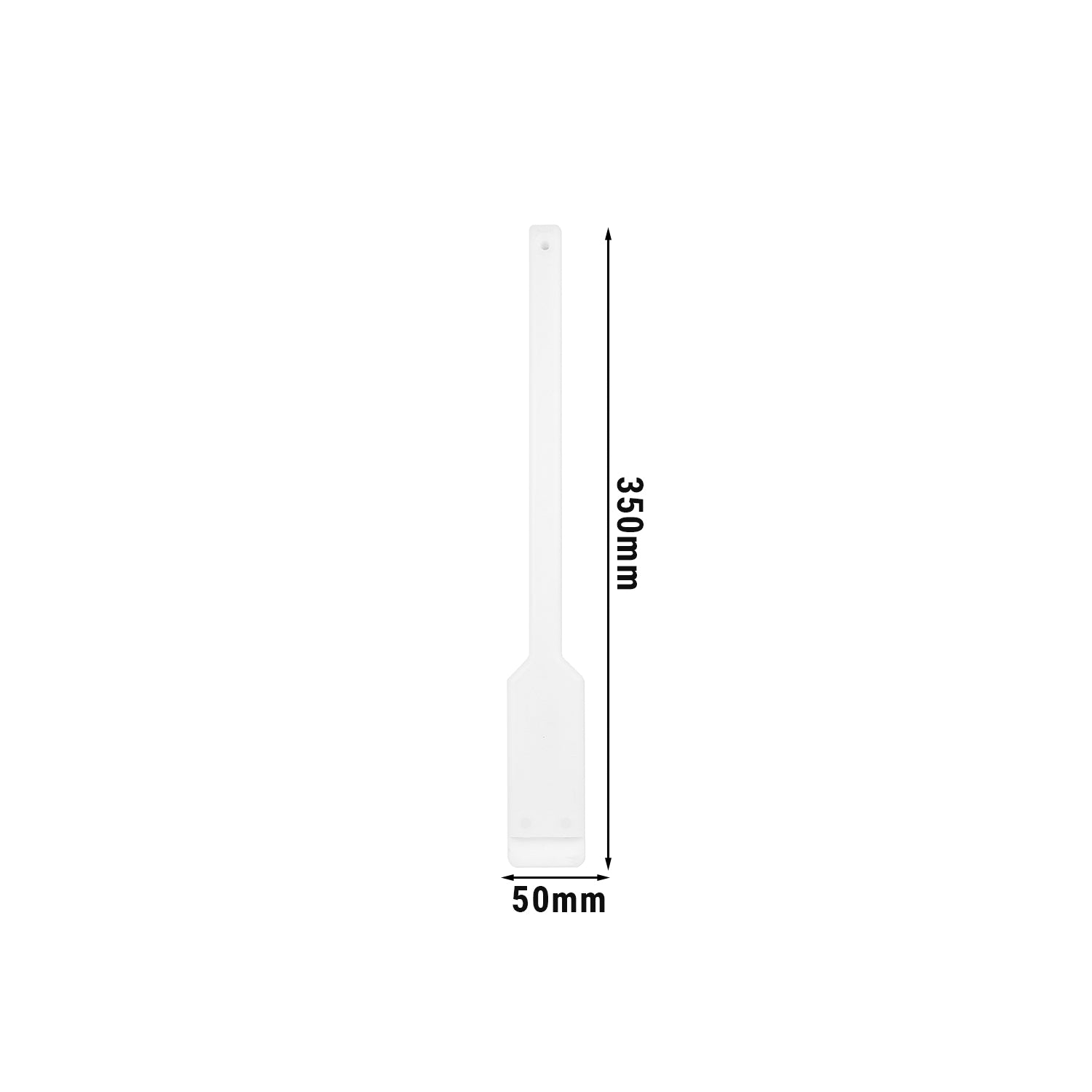 Flat spatula - 35 cm - white