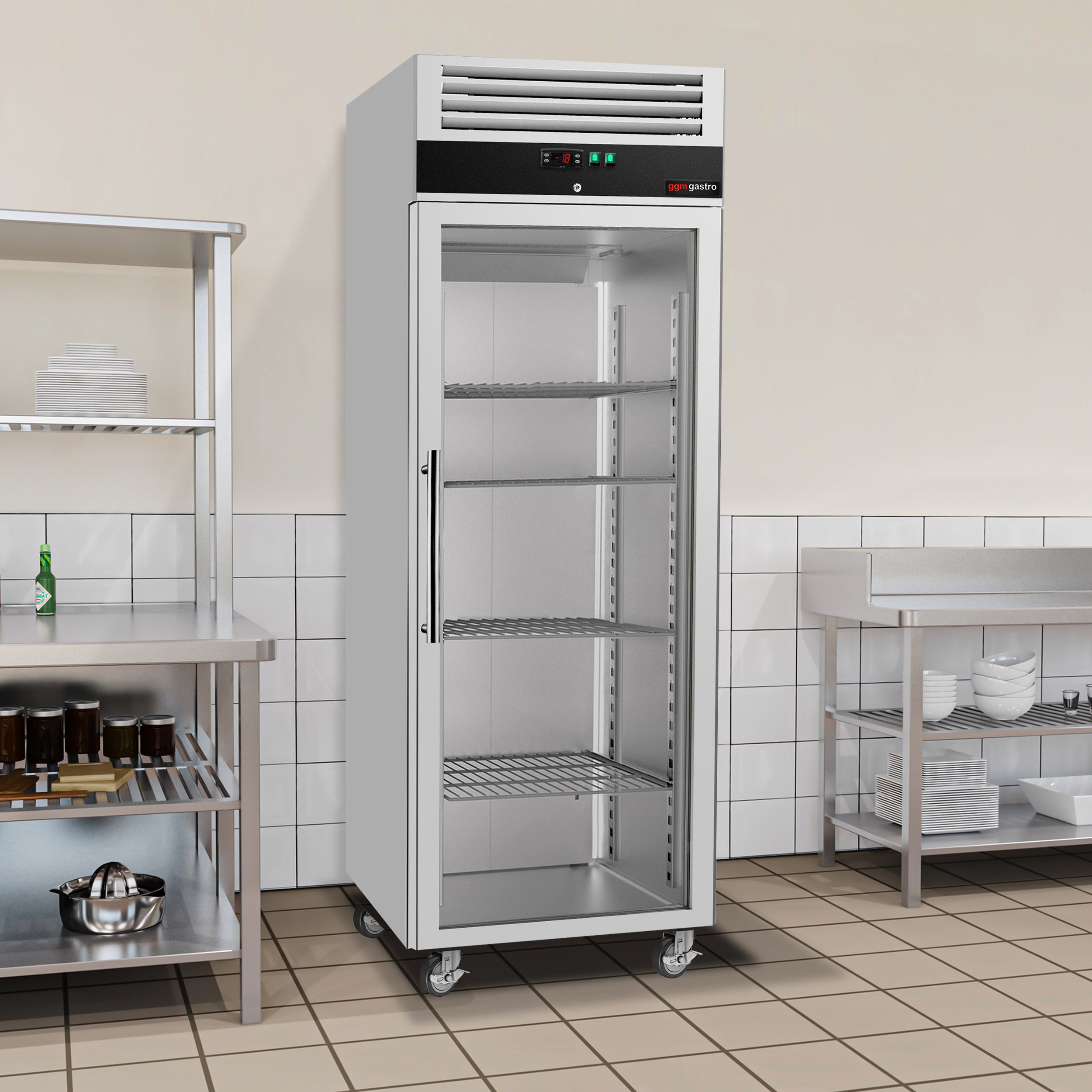 Freezer ECO - 0.74 x 0.73 m - with 1 door