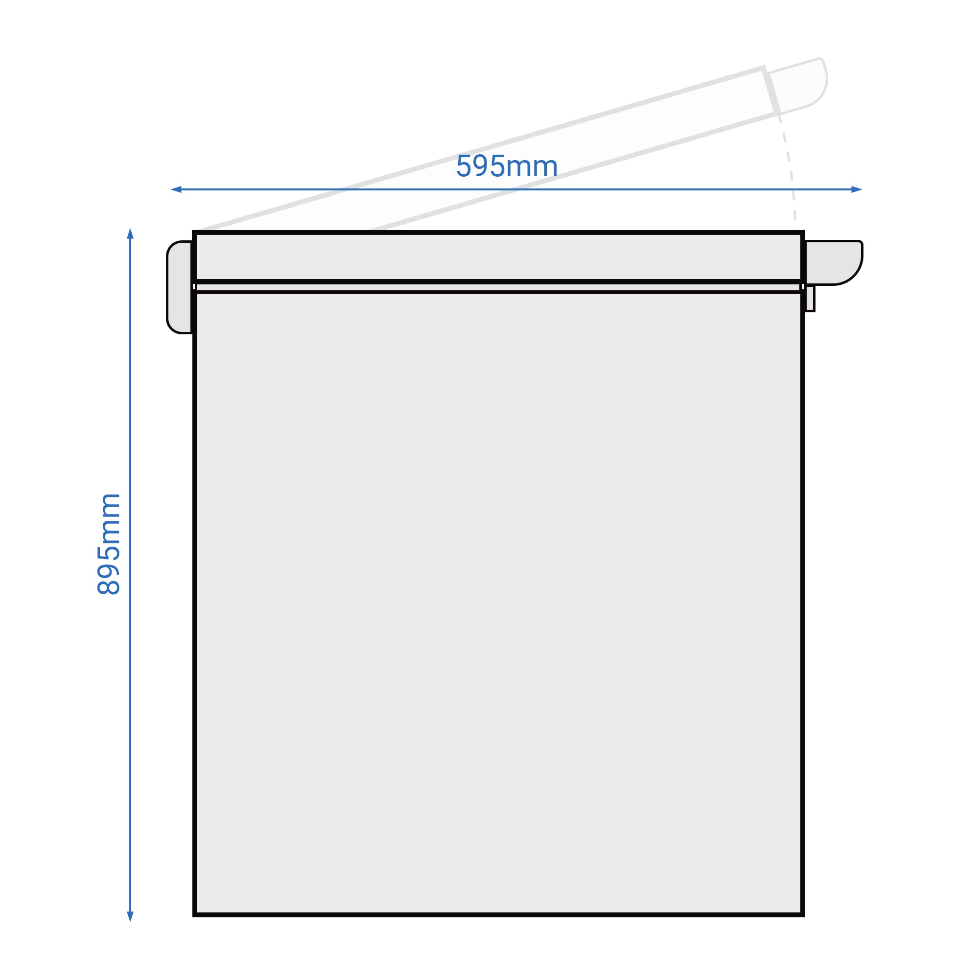 Freezer - 120 liters (net) - WHITE