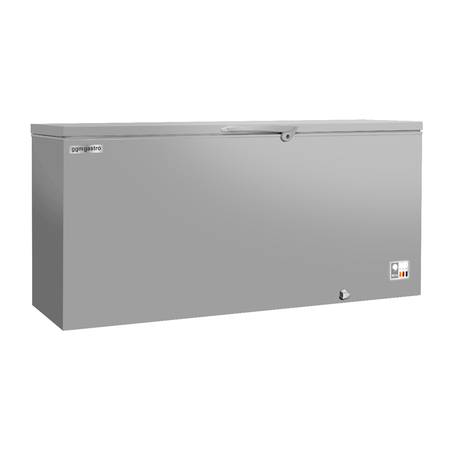 Freezer - 534 liters (net content) - GRAY with stainless steel lid