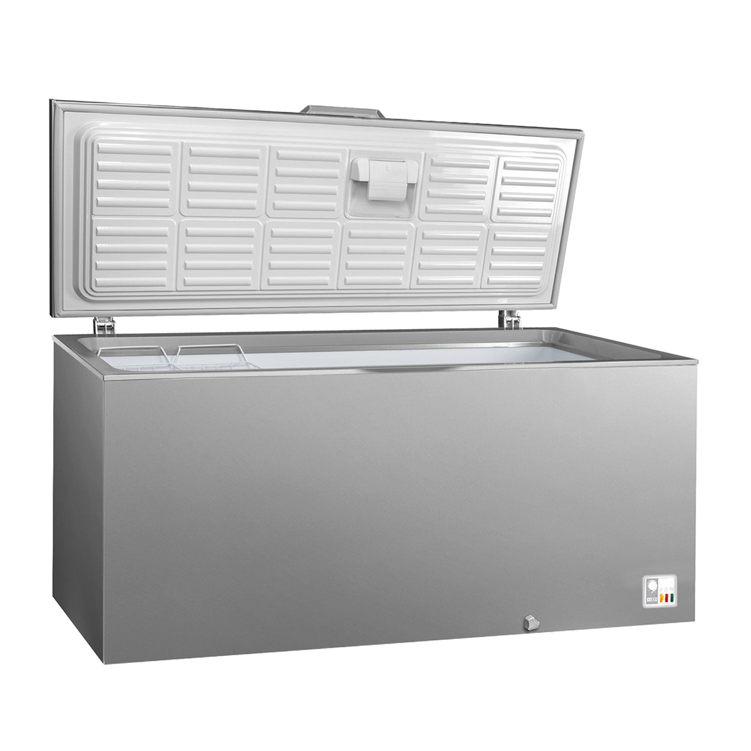 Freezer - 534 liters (net content) - GRAY with stainless steel lid