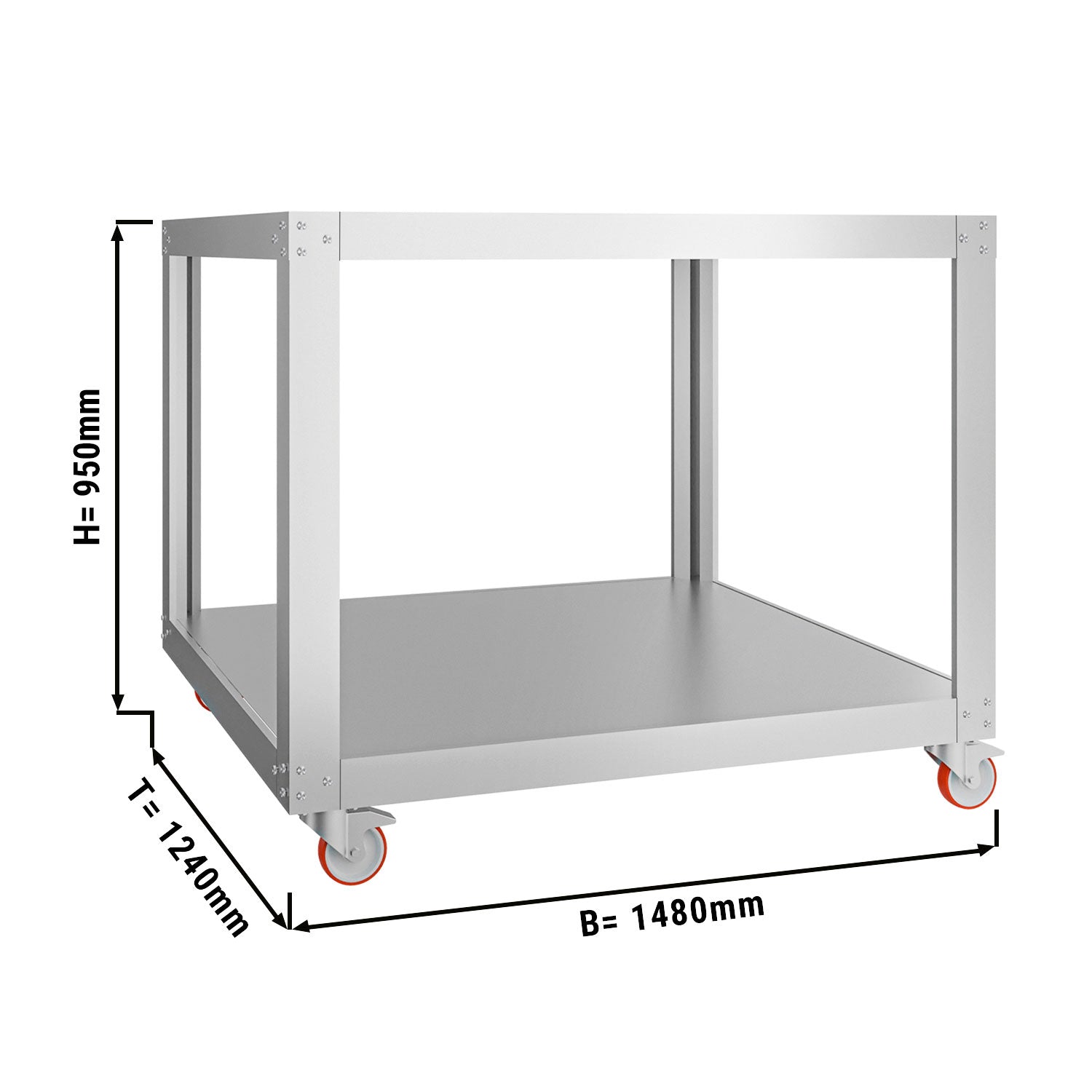 Single rack for oven 6x34cm