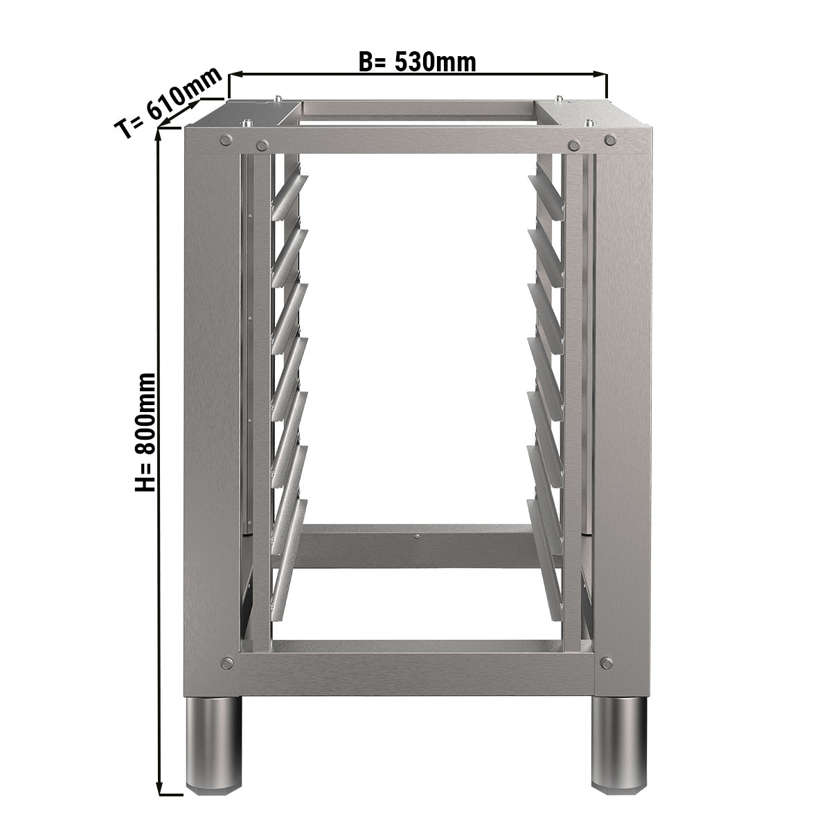 Convection machine base - with sheet metal holder