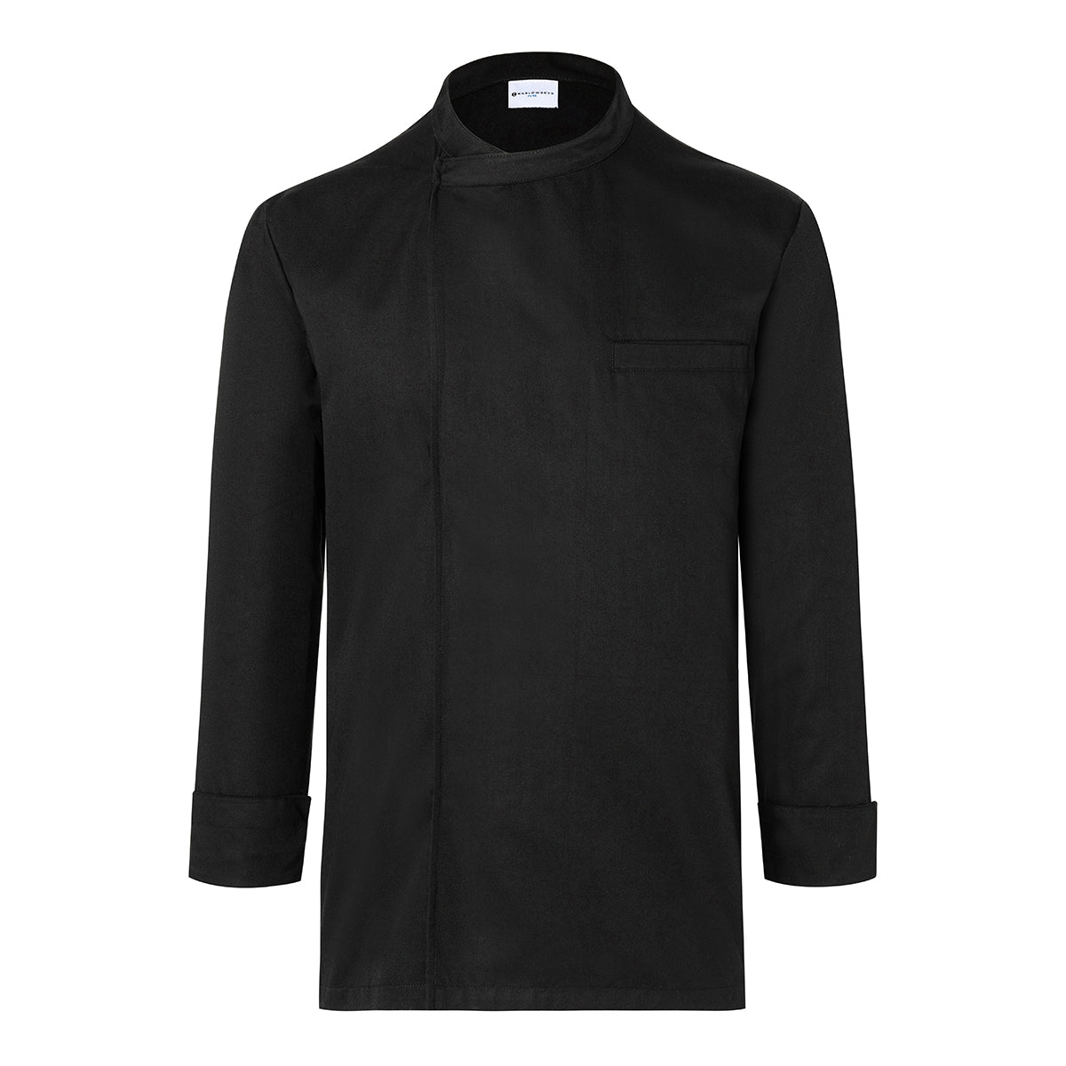 Karlowsky Long Sleeve Chef Shirt - Black - Size: XXL