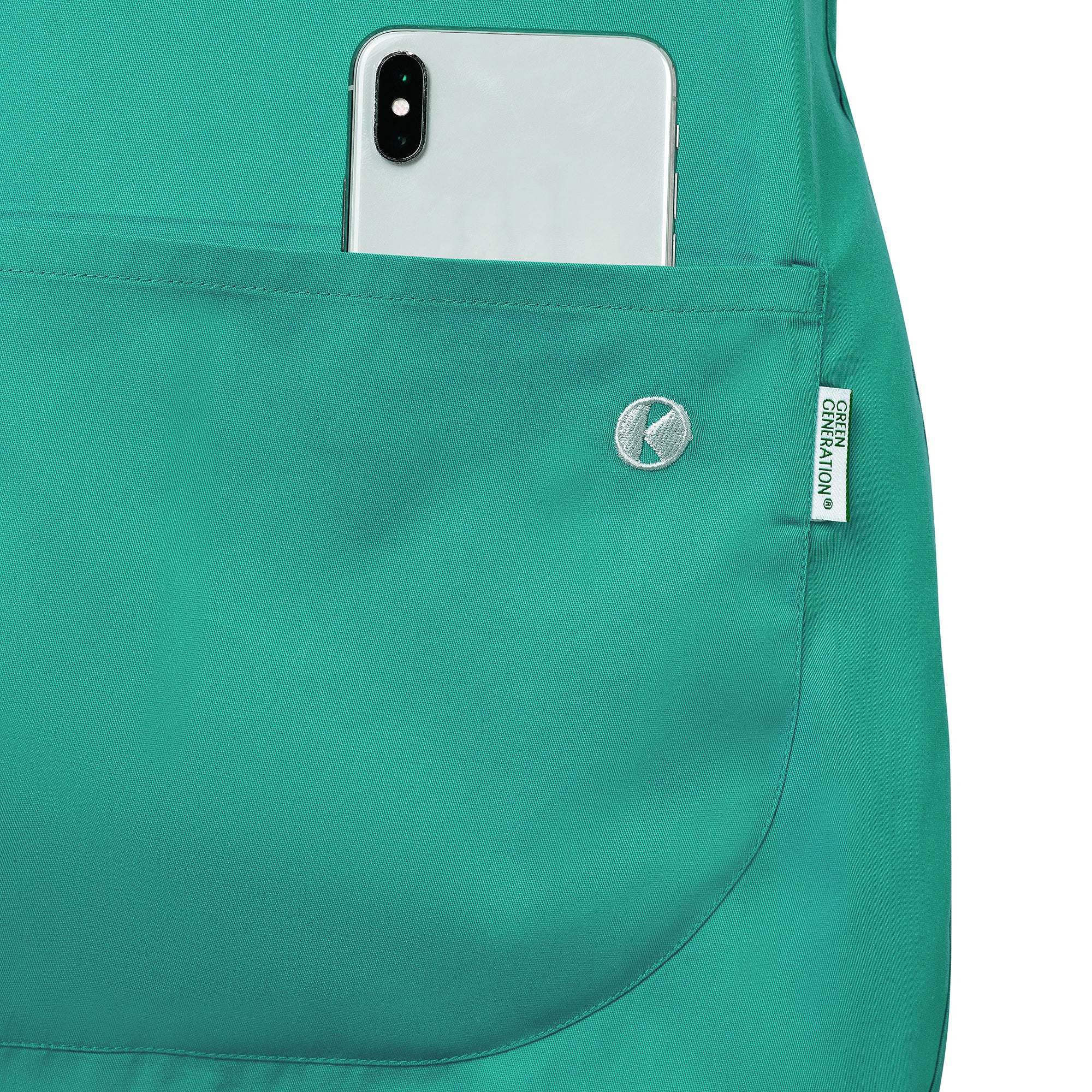 KARLOWSKY | Throwover Casack Essential - Emerald Green - Size: S