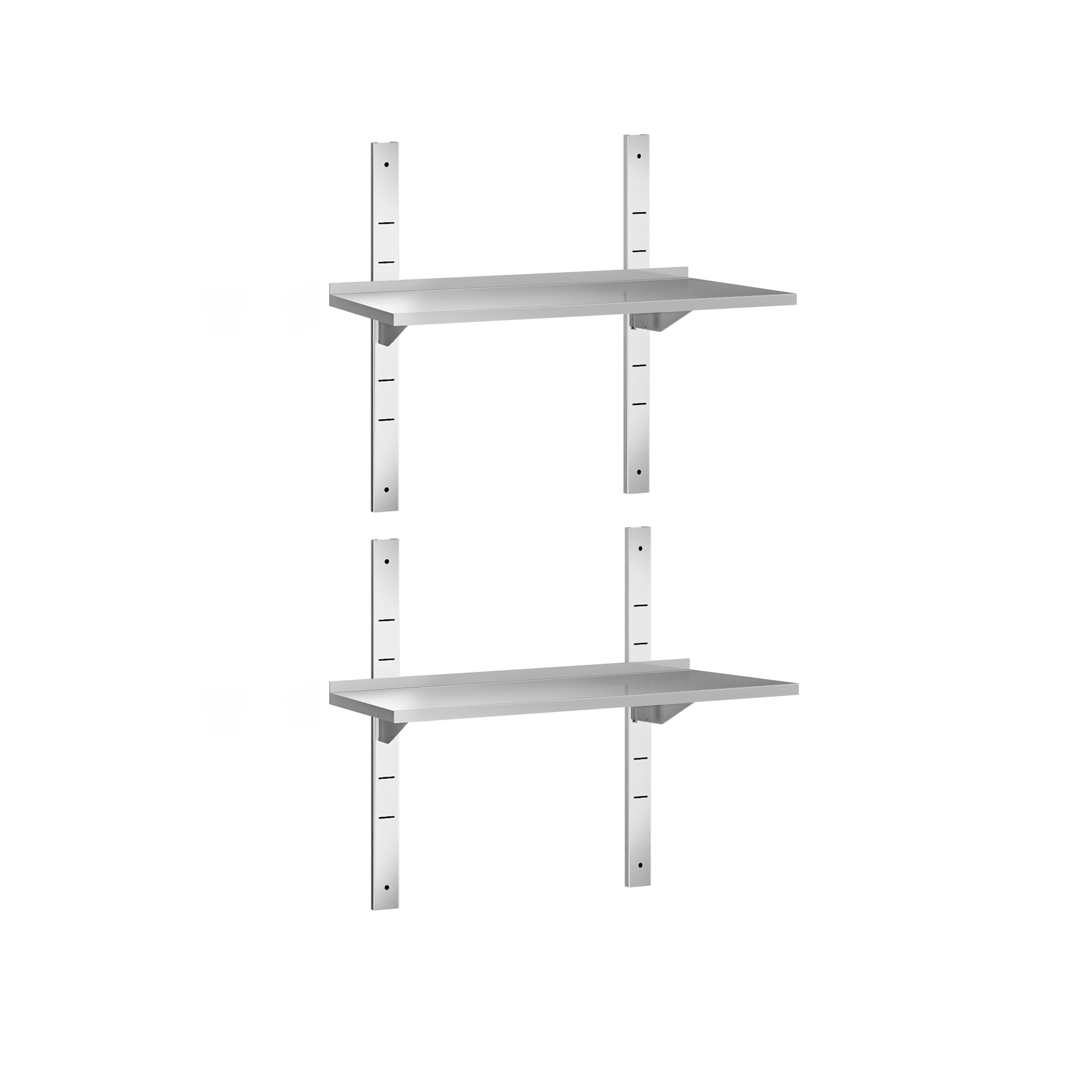 Wall shelf 1.0 m - c 2 floors