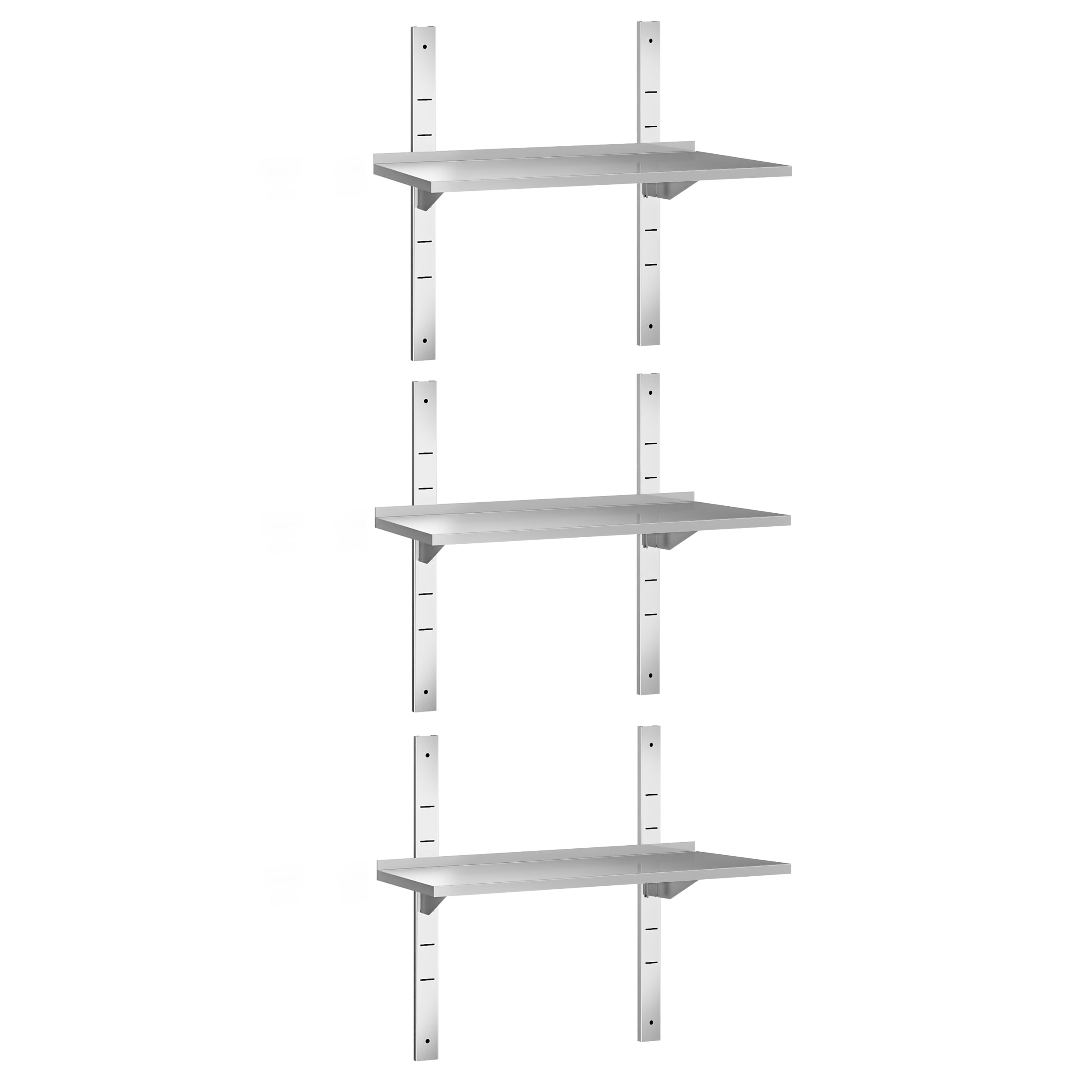 Wall shelf 1.0 m - c 3 floors