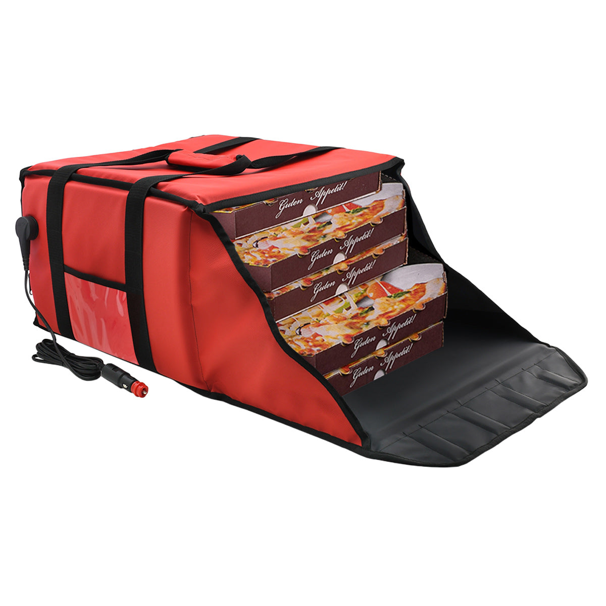 WarmBag/ Pizzabag PRO - 35 x 35 x 20 cm - електрически нагреваем - червен