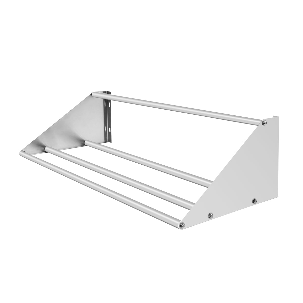 Wall shelf for dishwashing baskets - 1.06 m - with 1 shelf