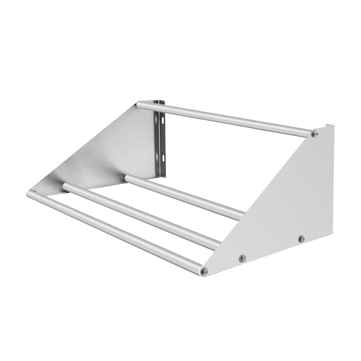 Wall shelf for dishwashing baskets - 0.56 m - with 1 shelf