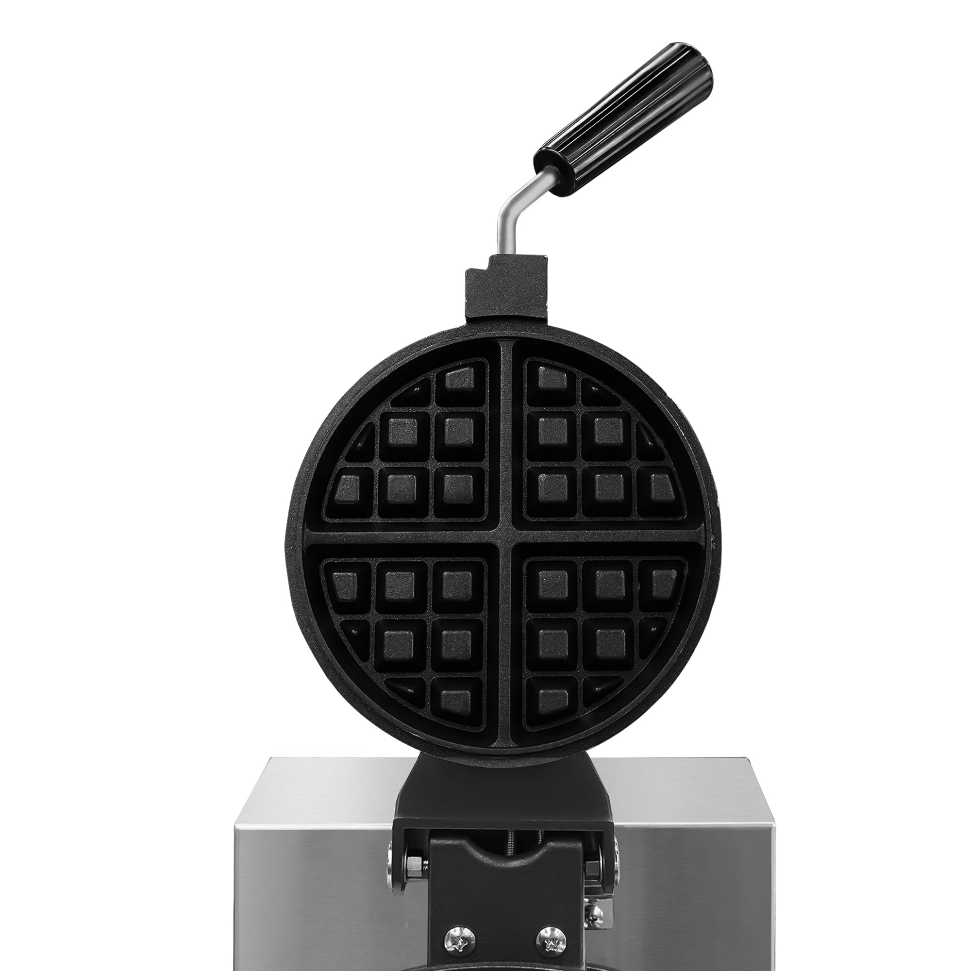 Single waffle iron / 180° rotation / with temperature display