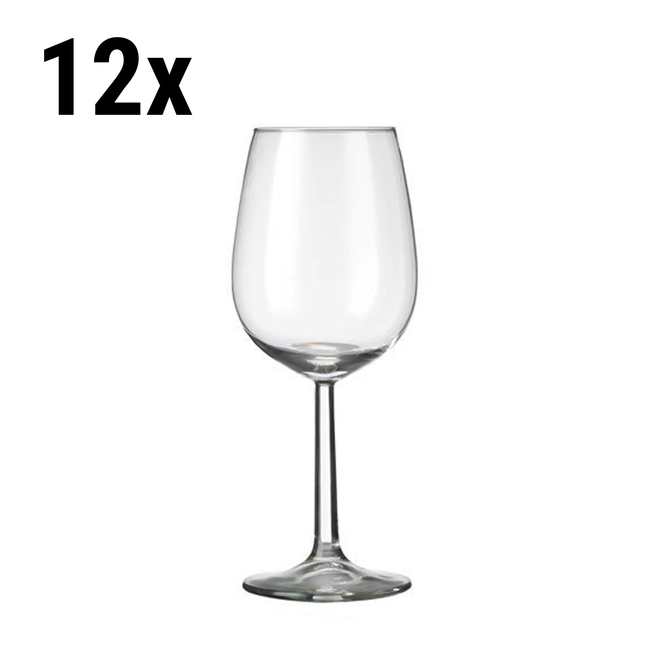 (12 pieces) VENICE - Wine glass - 35 cl - transparent