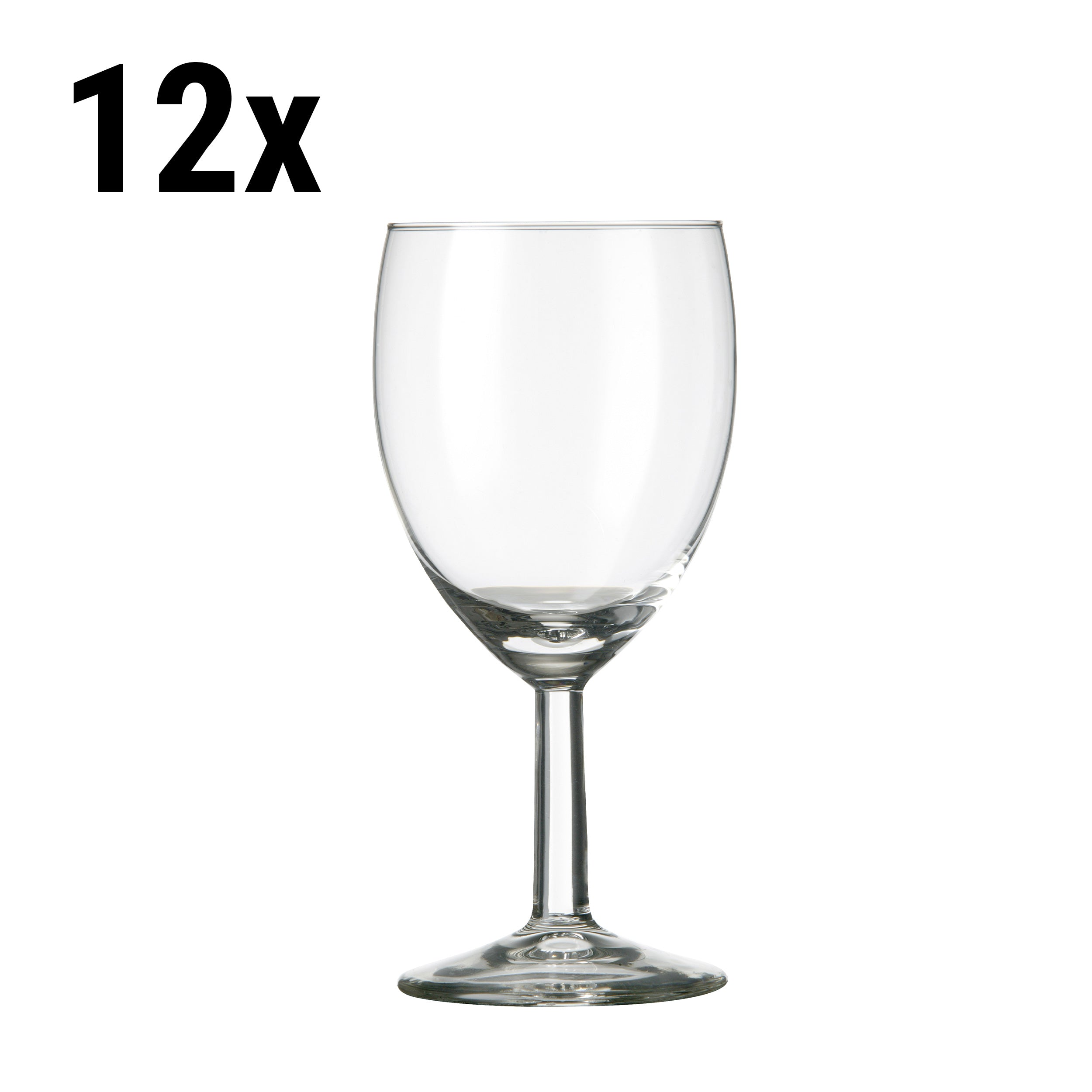 (12 pieces) Wine glass - SAO PAULO - 240 ml