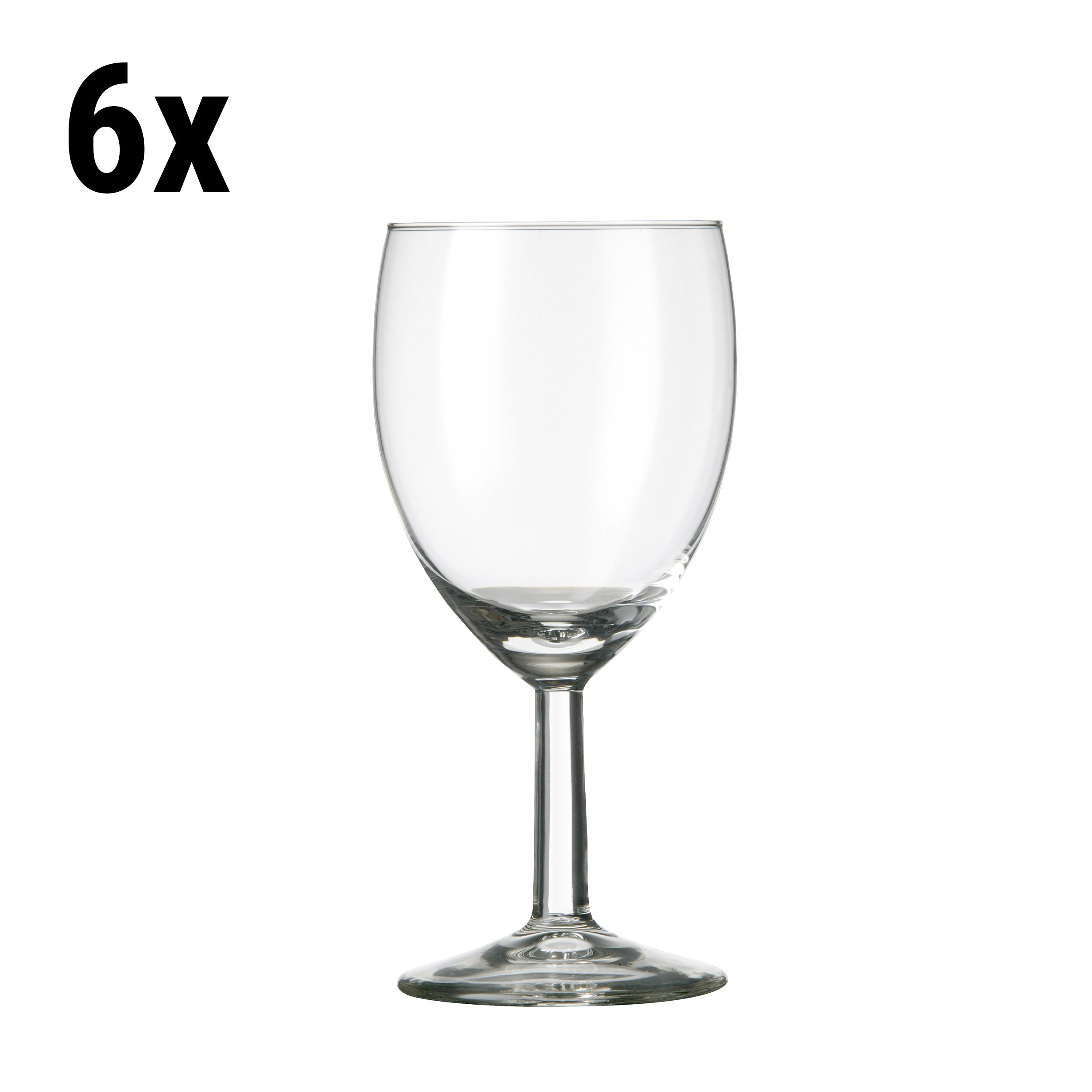 (6 pieces) Wine glass - SAO PAULO - 240 ml