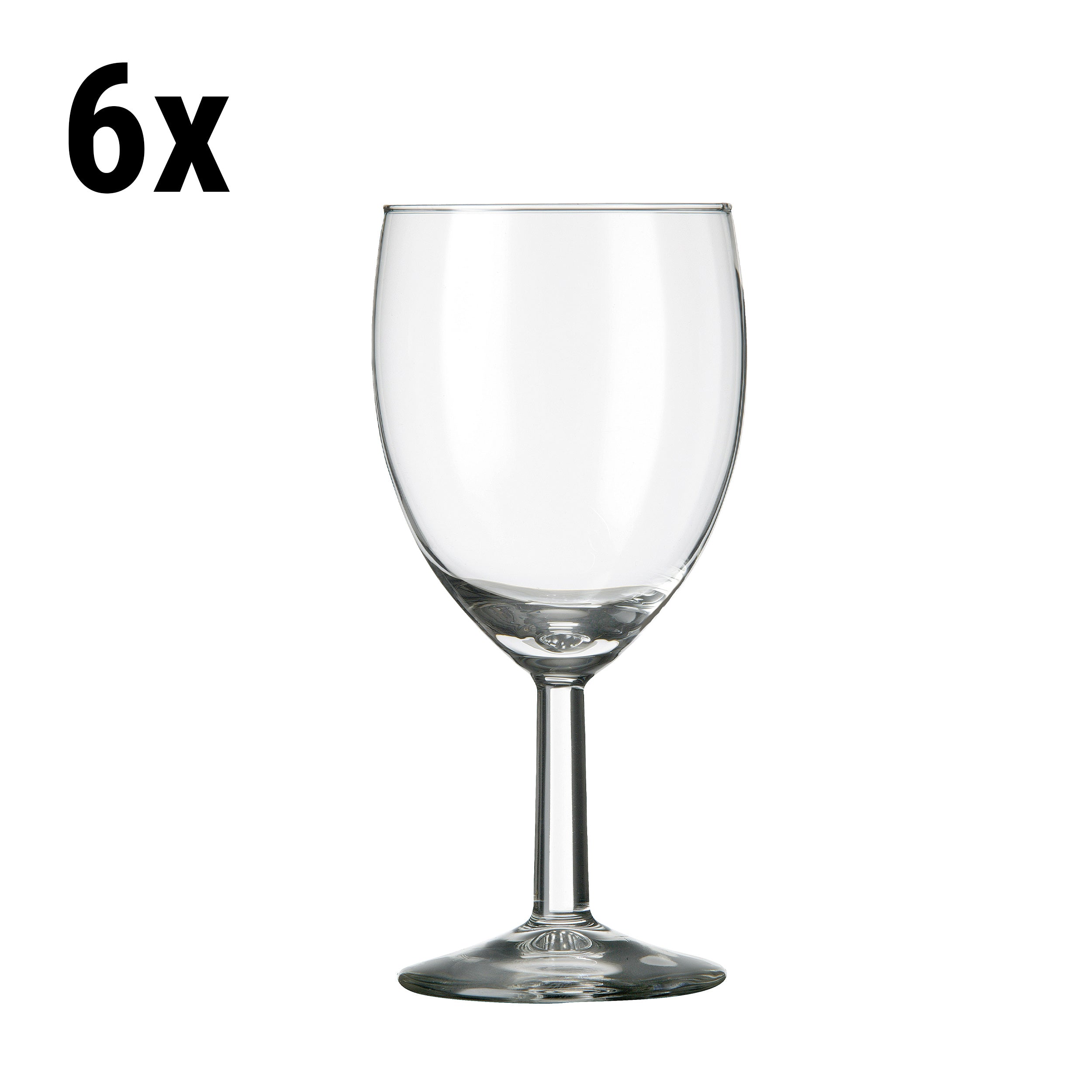 (6 pieces) Wine glass - SAO PAULO - 290 ml