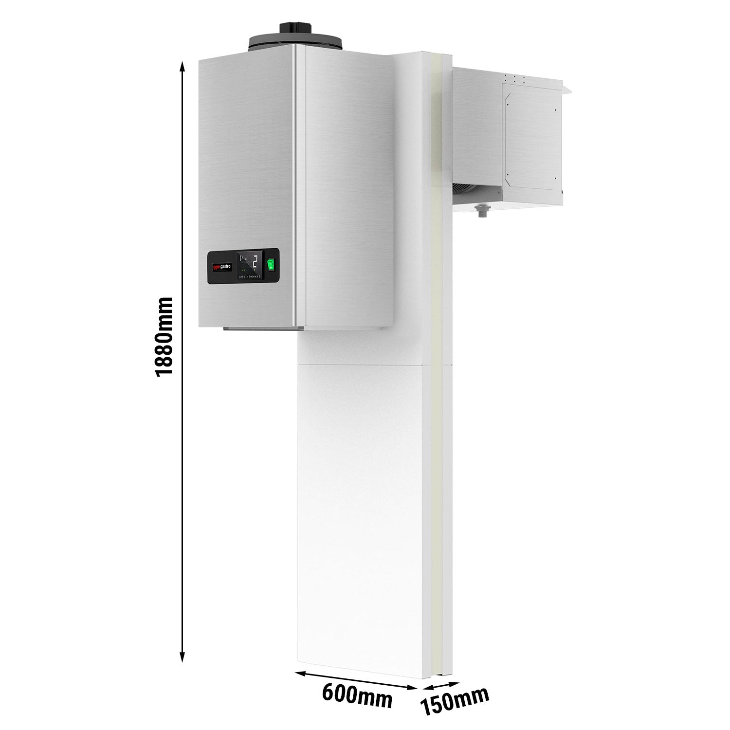 Wall cooling unit PLUS - maximum for 7.5 m³