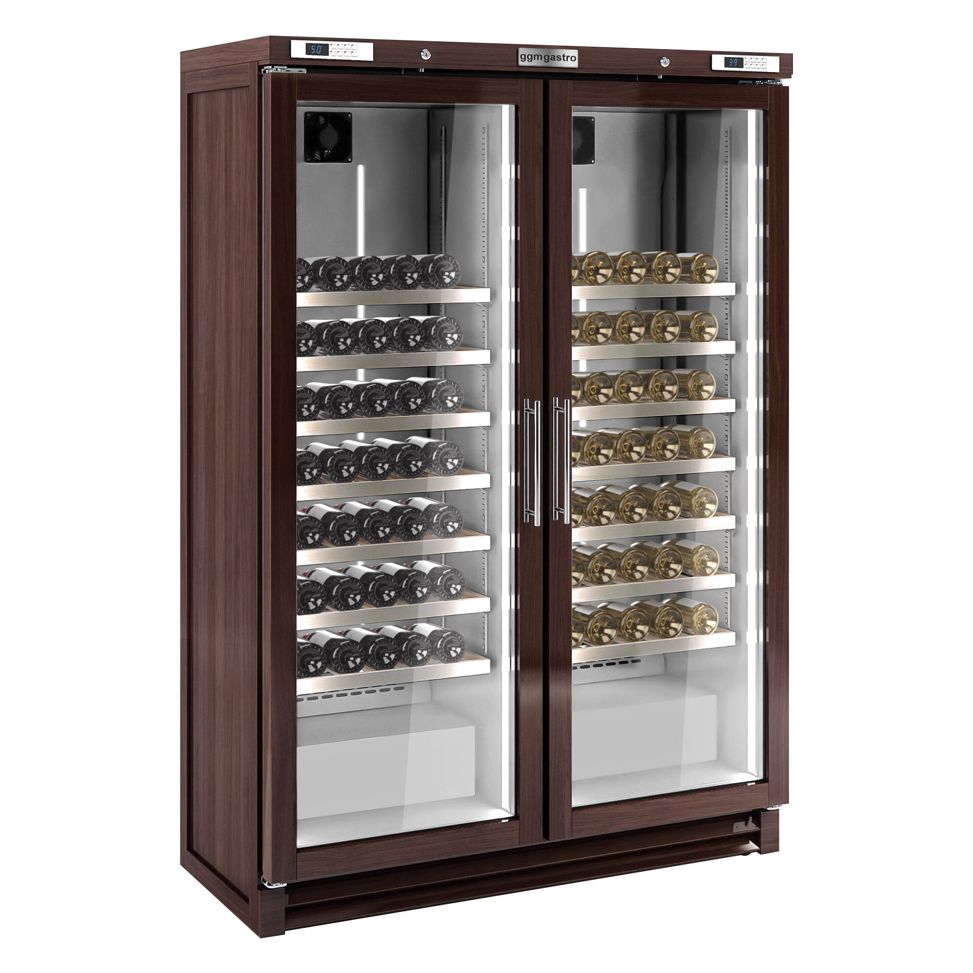 Wine refrigerator 700 liters - with 2 glass doors