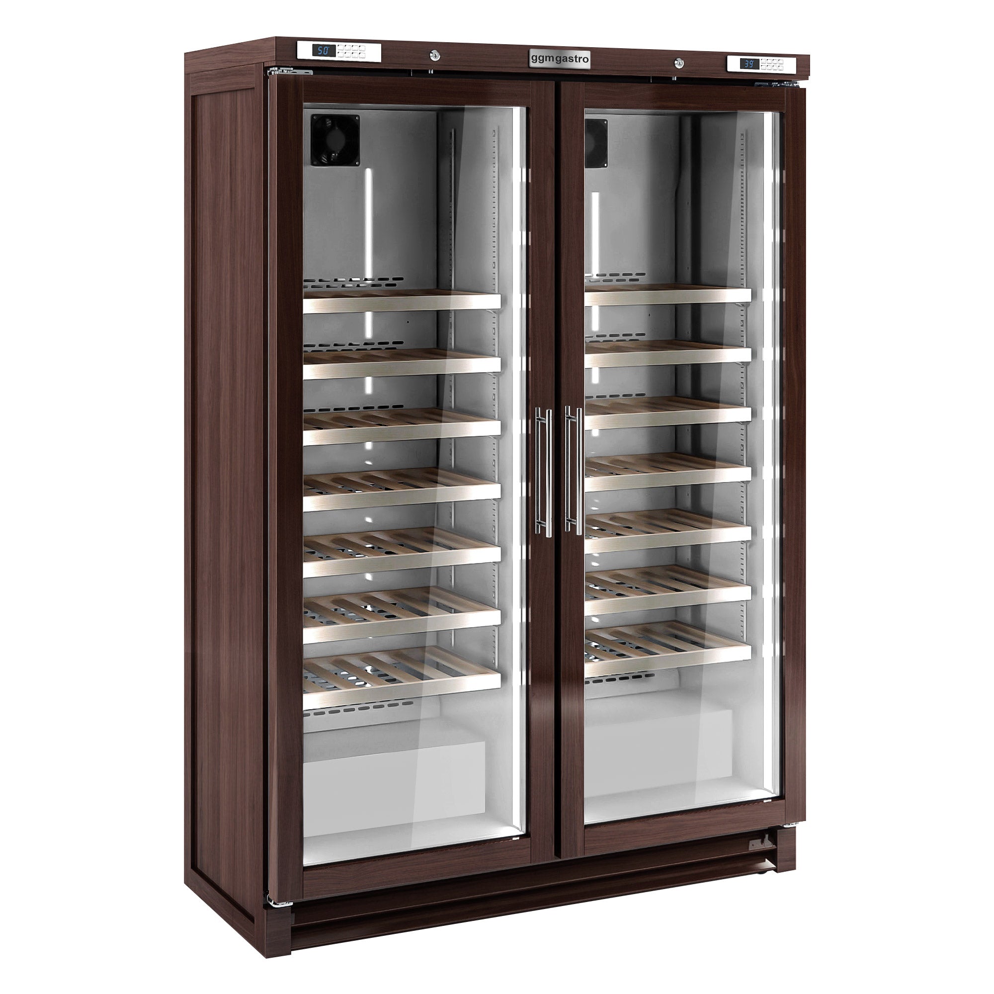 Wine refrigerator 700 liters - with 2 glass doors