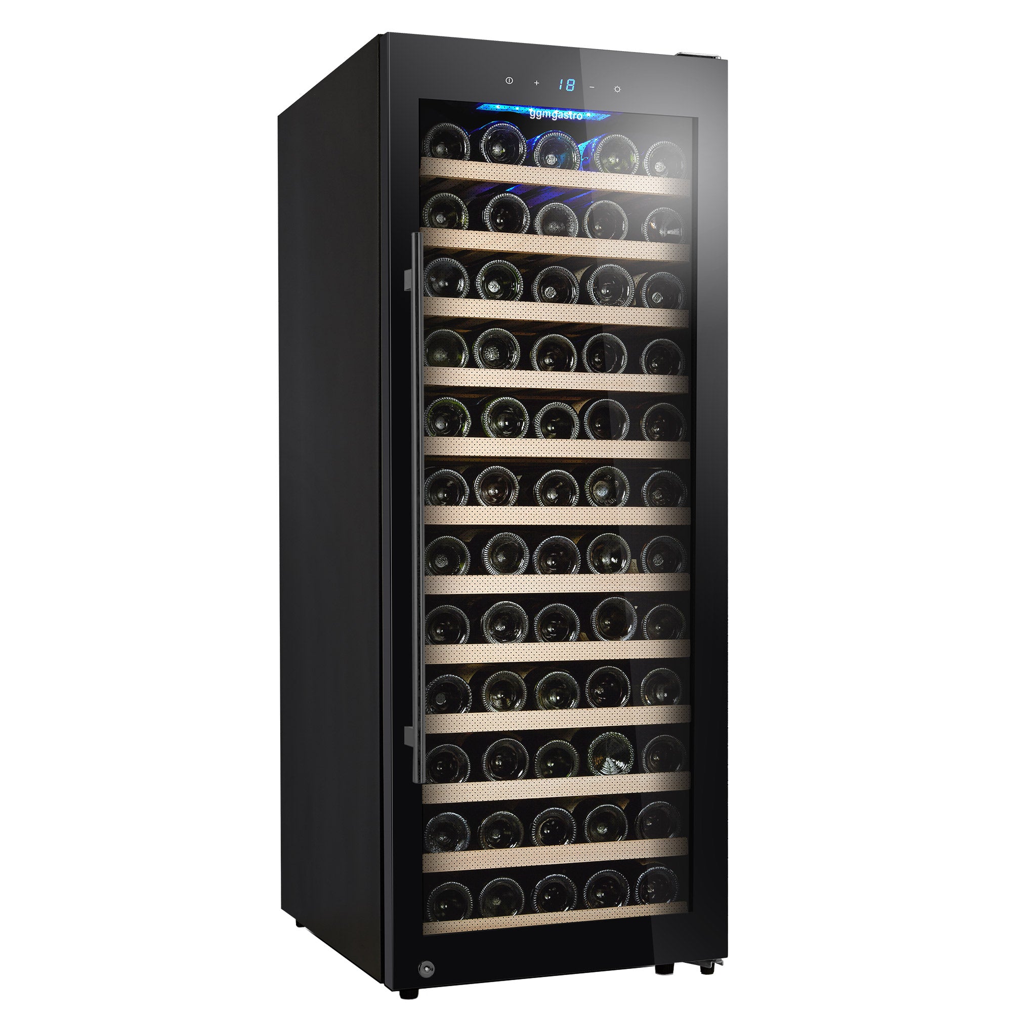 Wine refrigerator - 200 liters - black / with 1 climate zone