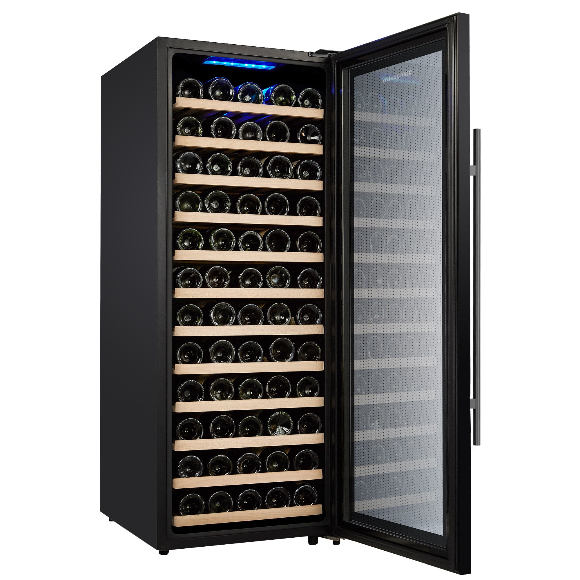 Wine refrigerator - 200 liters - black / with 1 climate zone