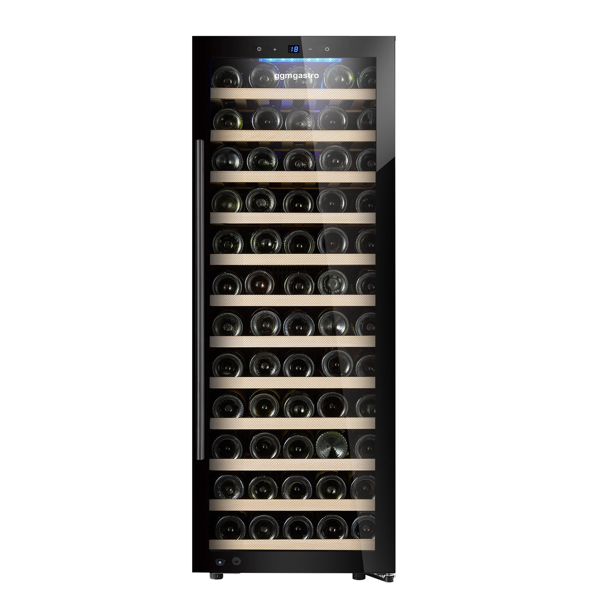 Wine refrigerator - 200 liters - black / with 1 climate zone