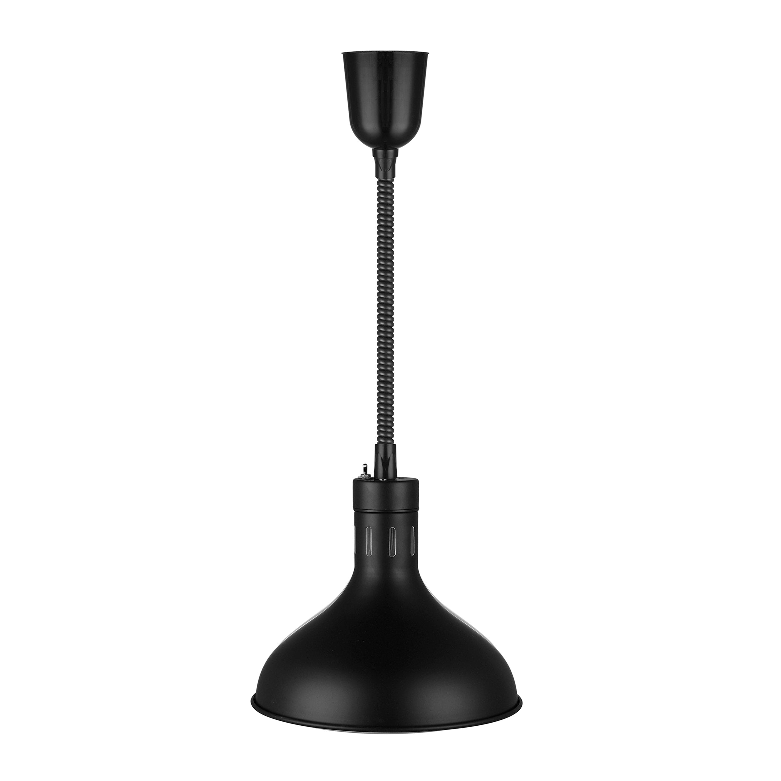 Топлинна лампа - Ø 290 мм - черна