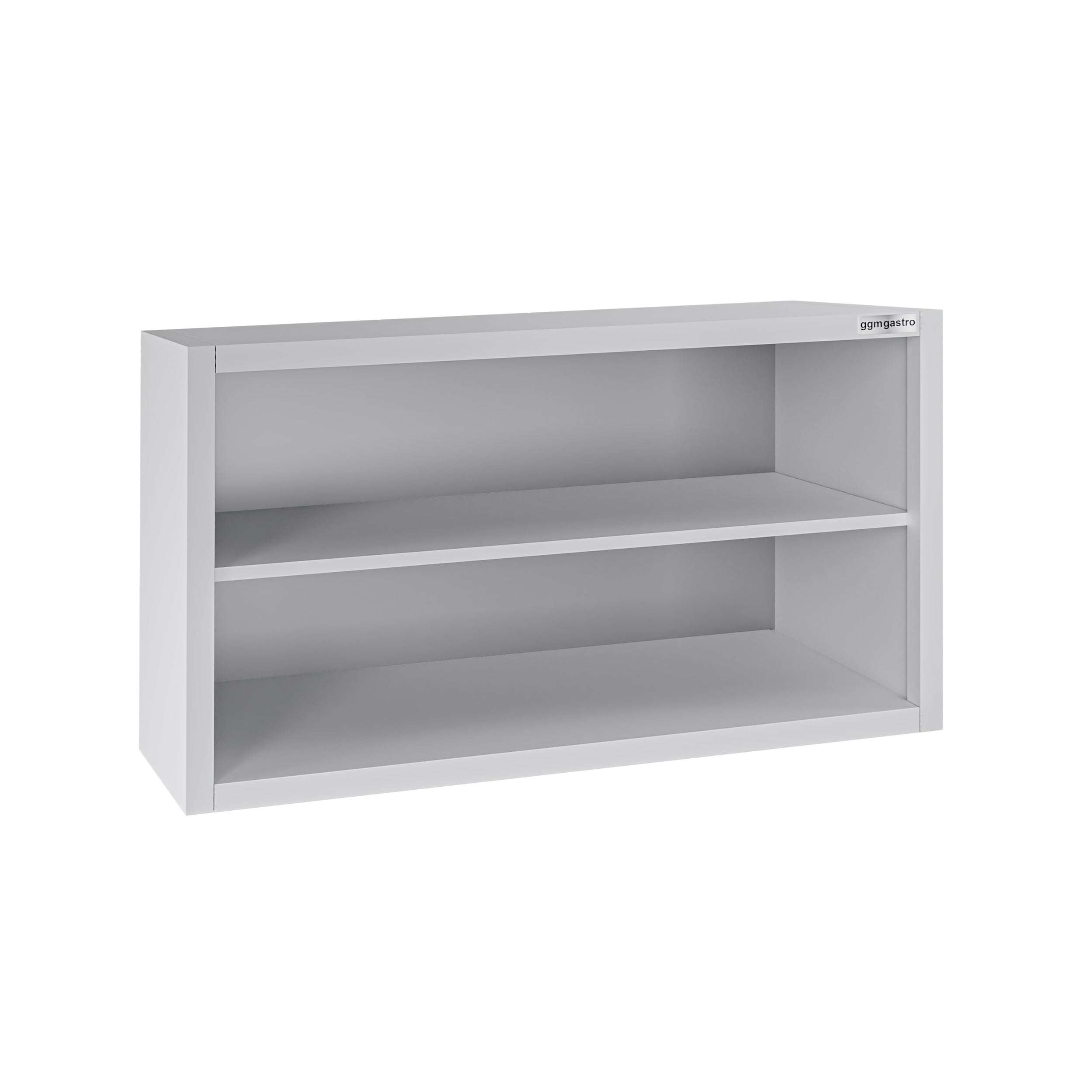 ECO stainless steel wall cabinet - 1000 mm - without sliding door - height 650 mm