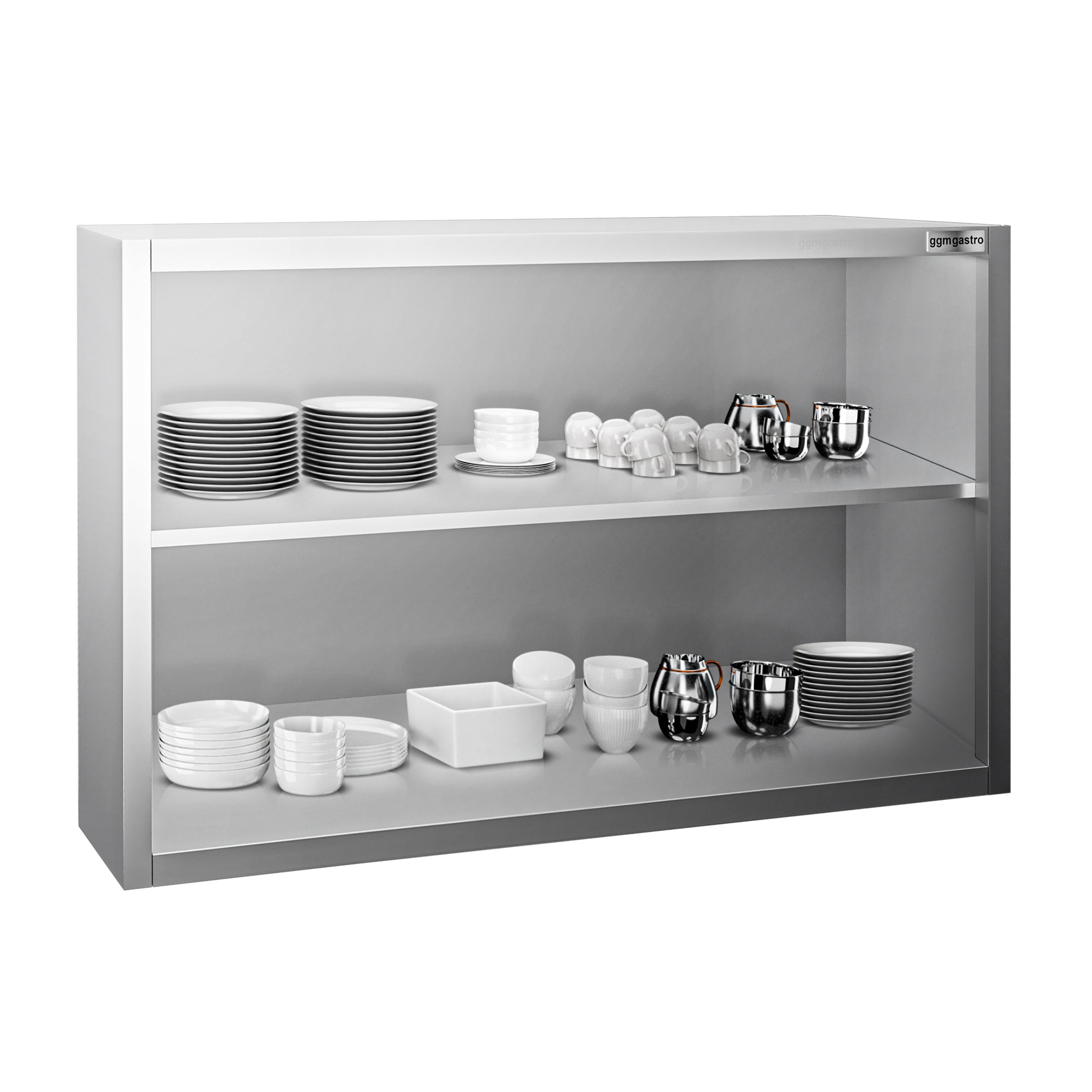 Wall-mounted cabinet 1.0 m - 0.8 m high - without sliding door