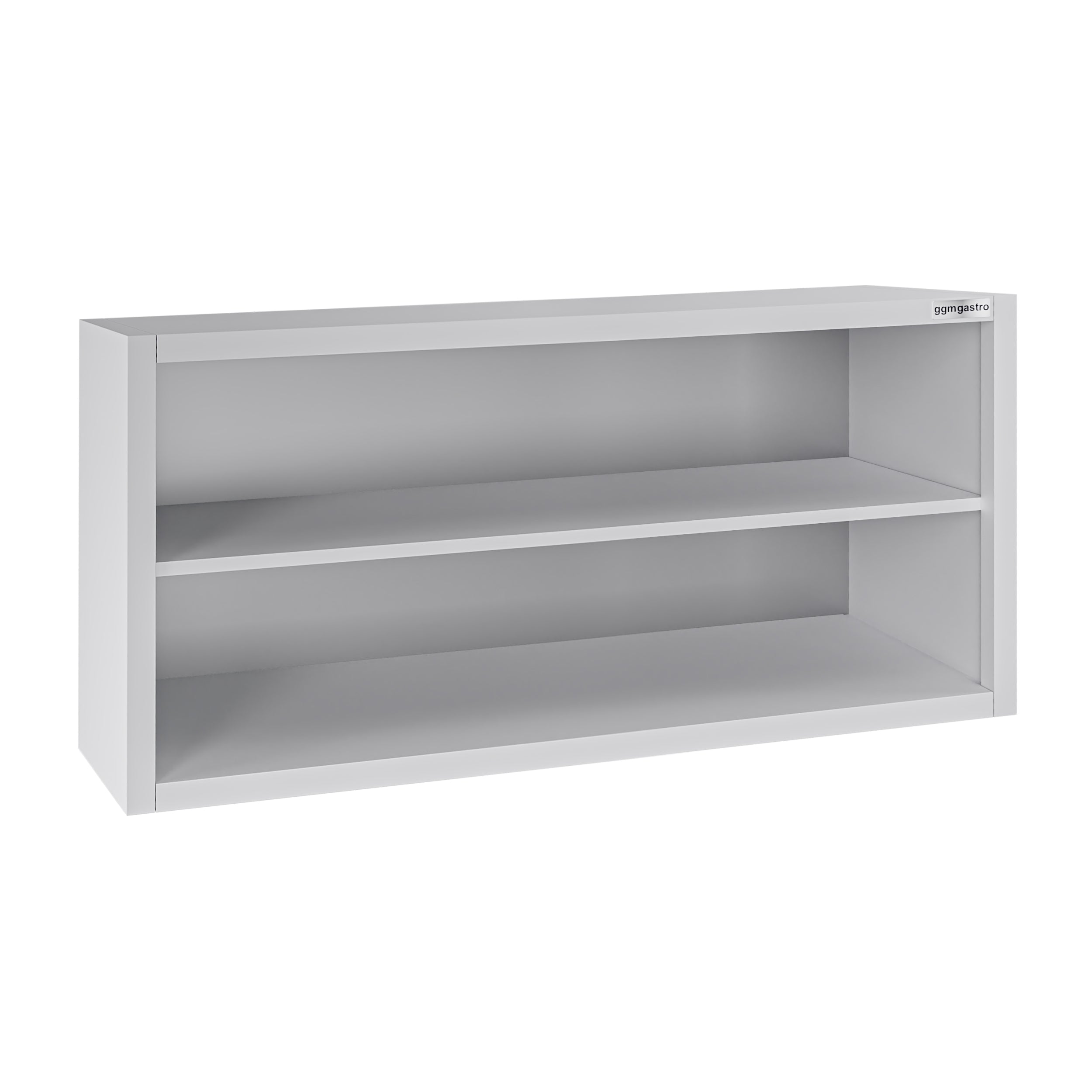 ECO stainless steel wall cabinet - 1.2 m - without sliding door - height 0.65 m