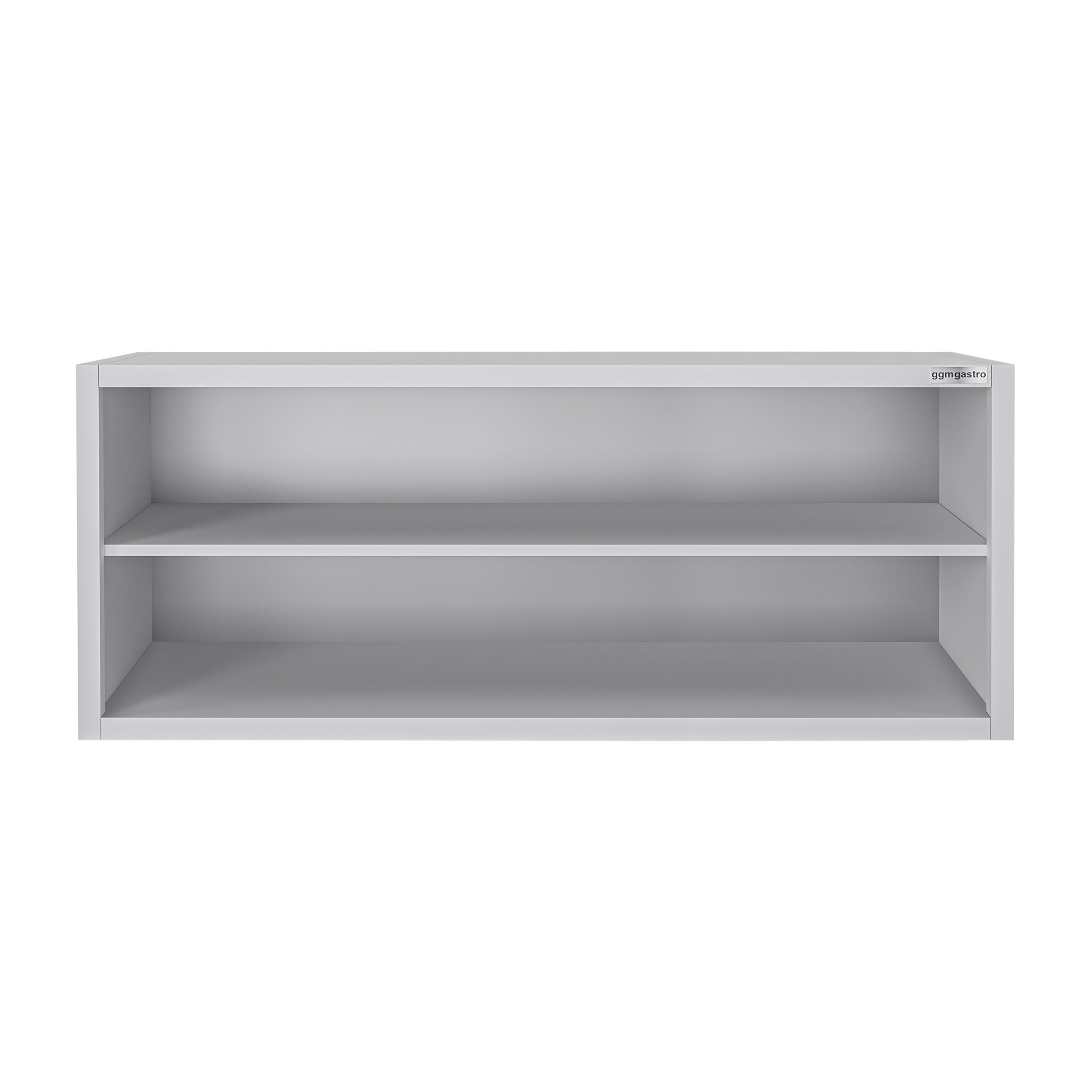 ECO stainless steel wall cabinet - 1.8 m - without sliding door - height 0.65 m