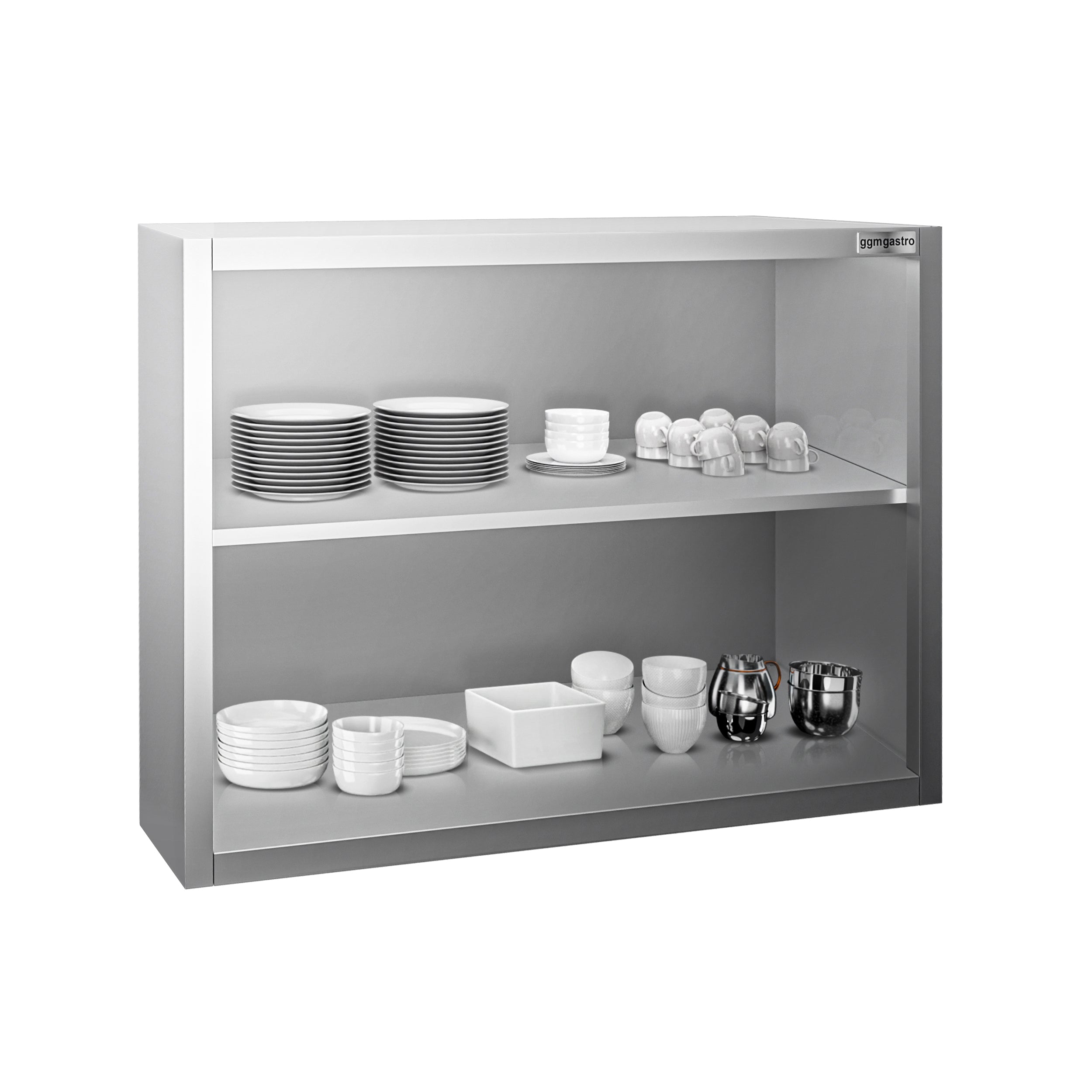 Wall-mounted cabinet 0.8 m - 0.8 m high - without sliding door