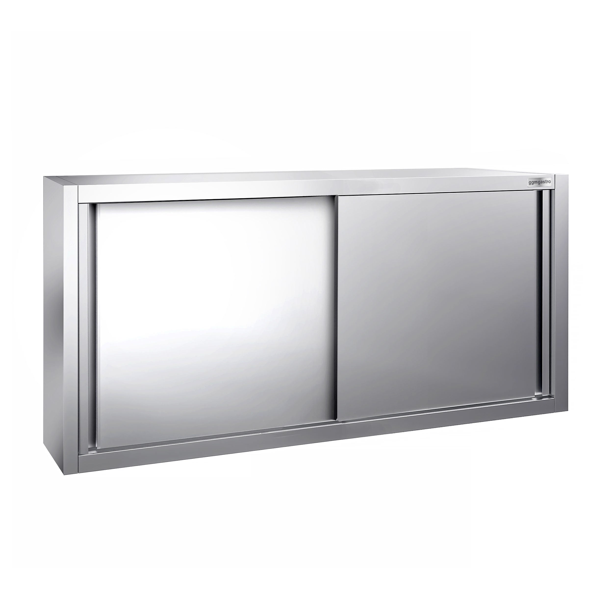 Wall-mounted cabinet 1.4 m - 0.65 m high - with sliding door