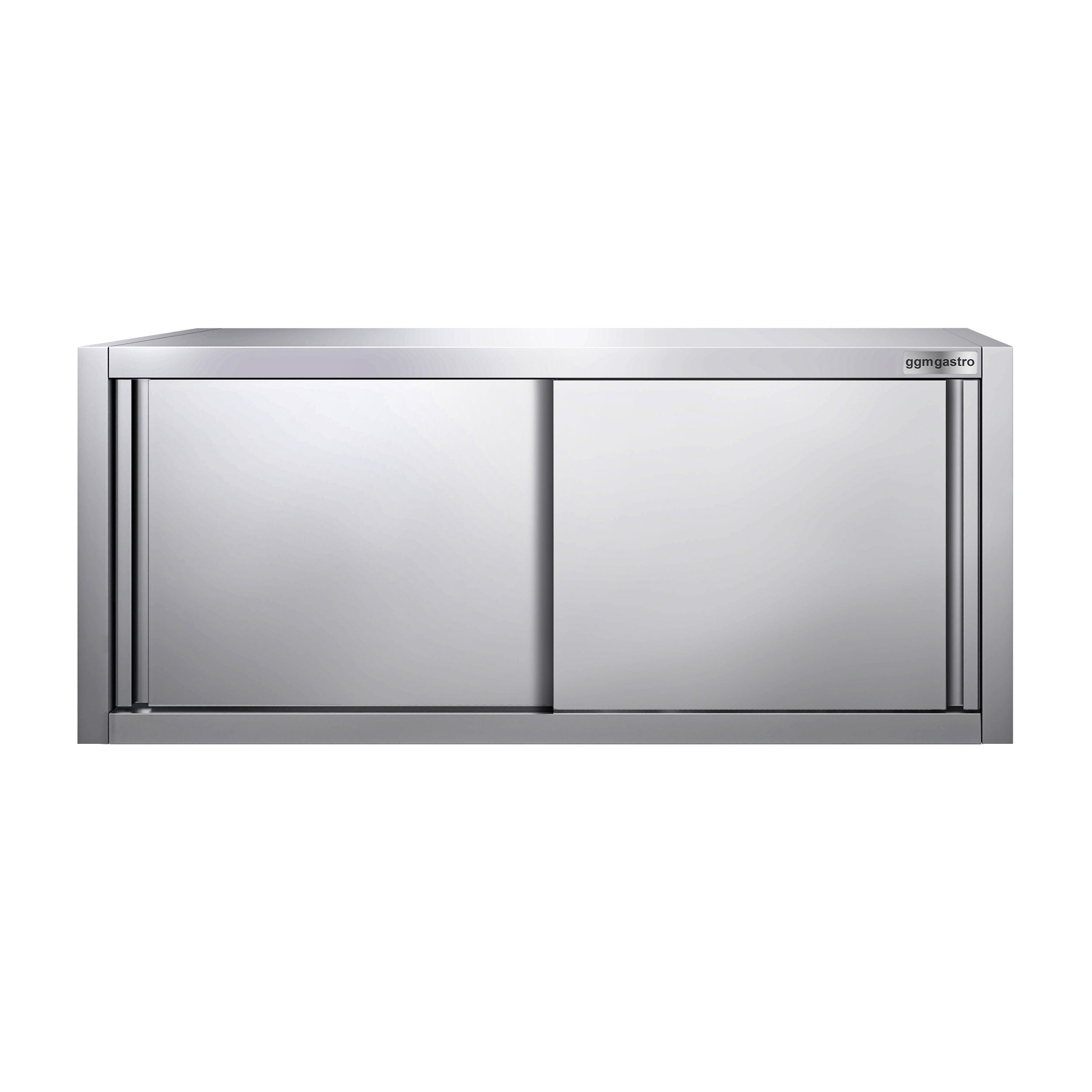 Wall-mounted cabinet 1.4 m - 0.65 m high - with sliding door