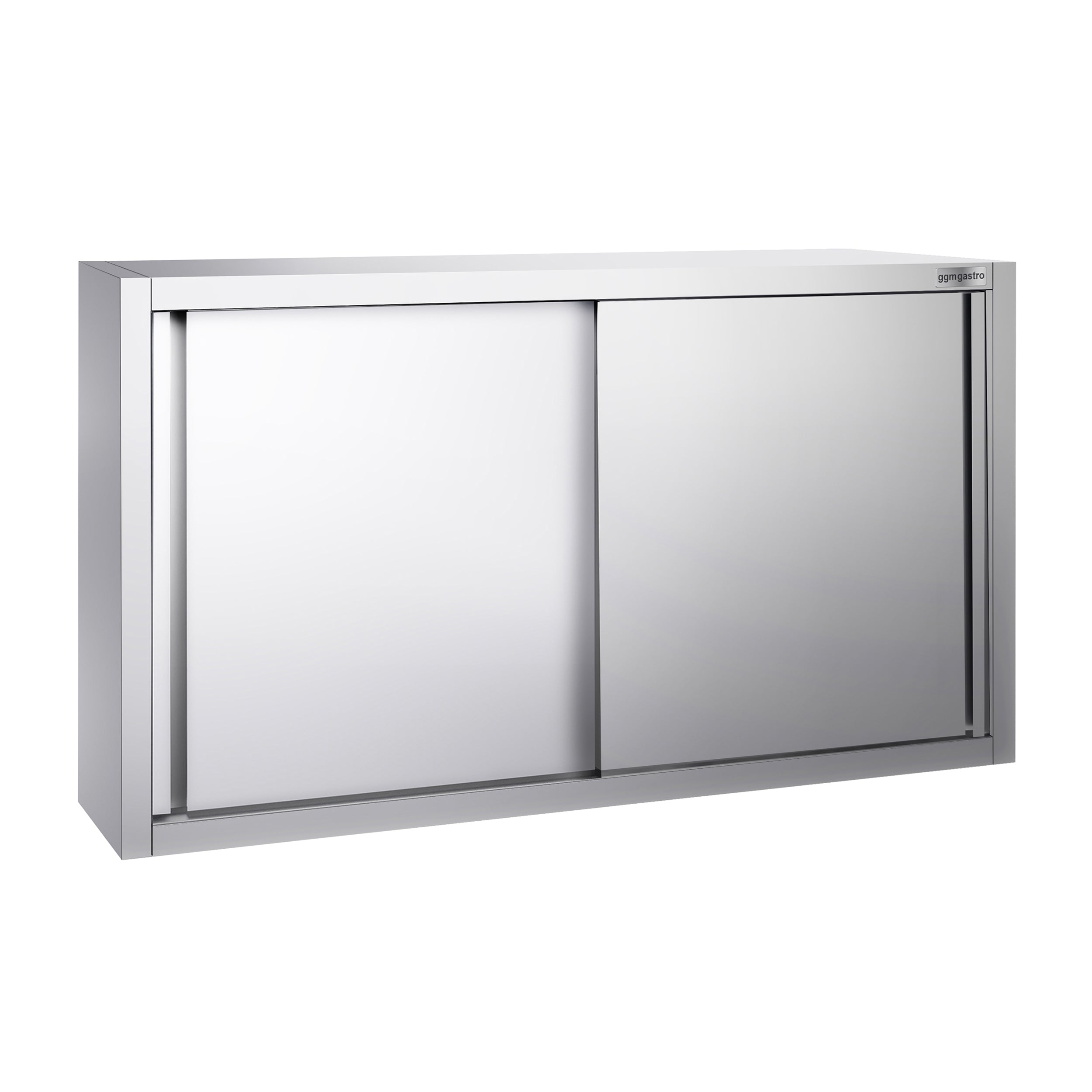 Wall mounted cabinet 1.4 m - 0.8 m high - with sliding door