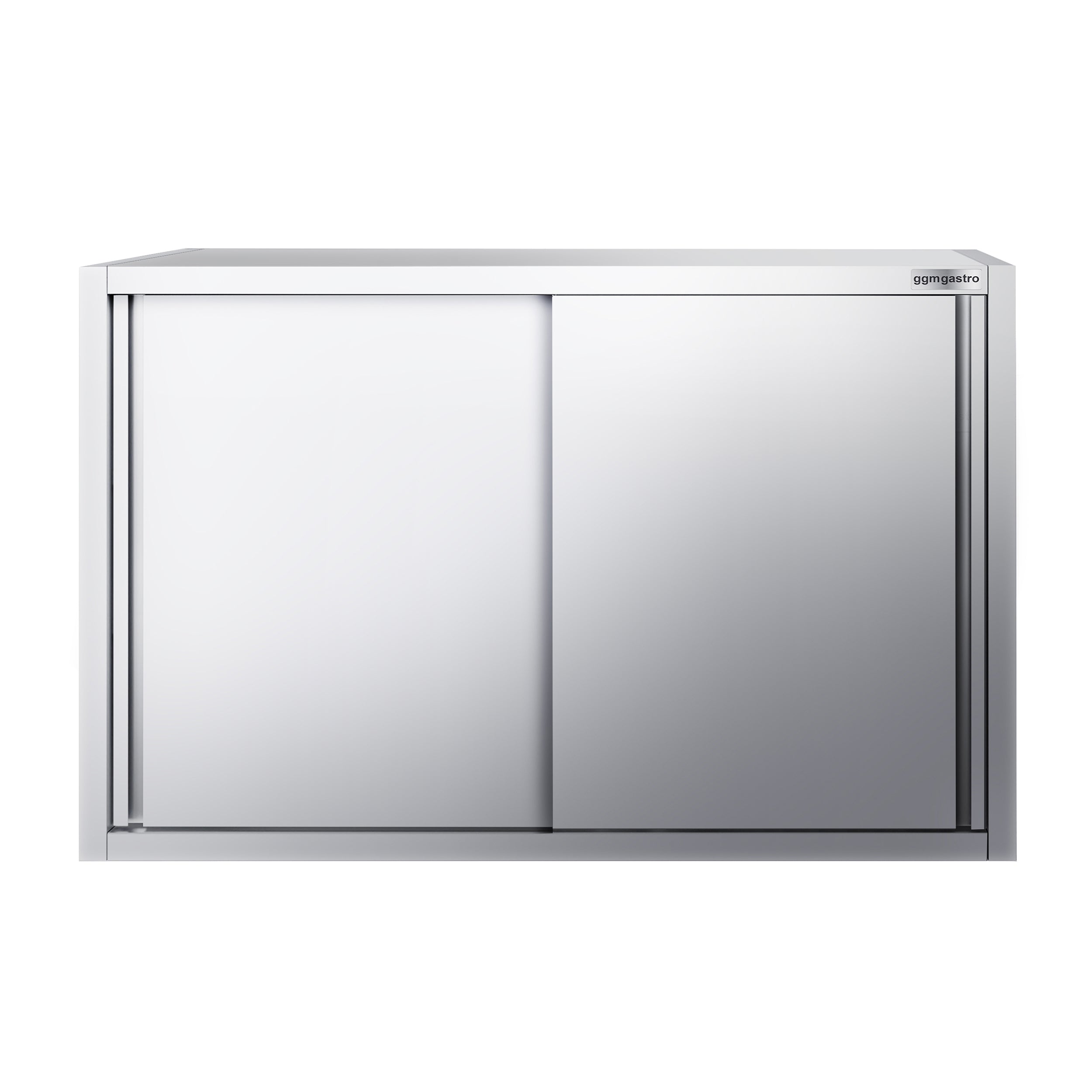 Wall mounted cabinet 1.4 m - 0.8 m high - with sliding door