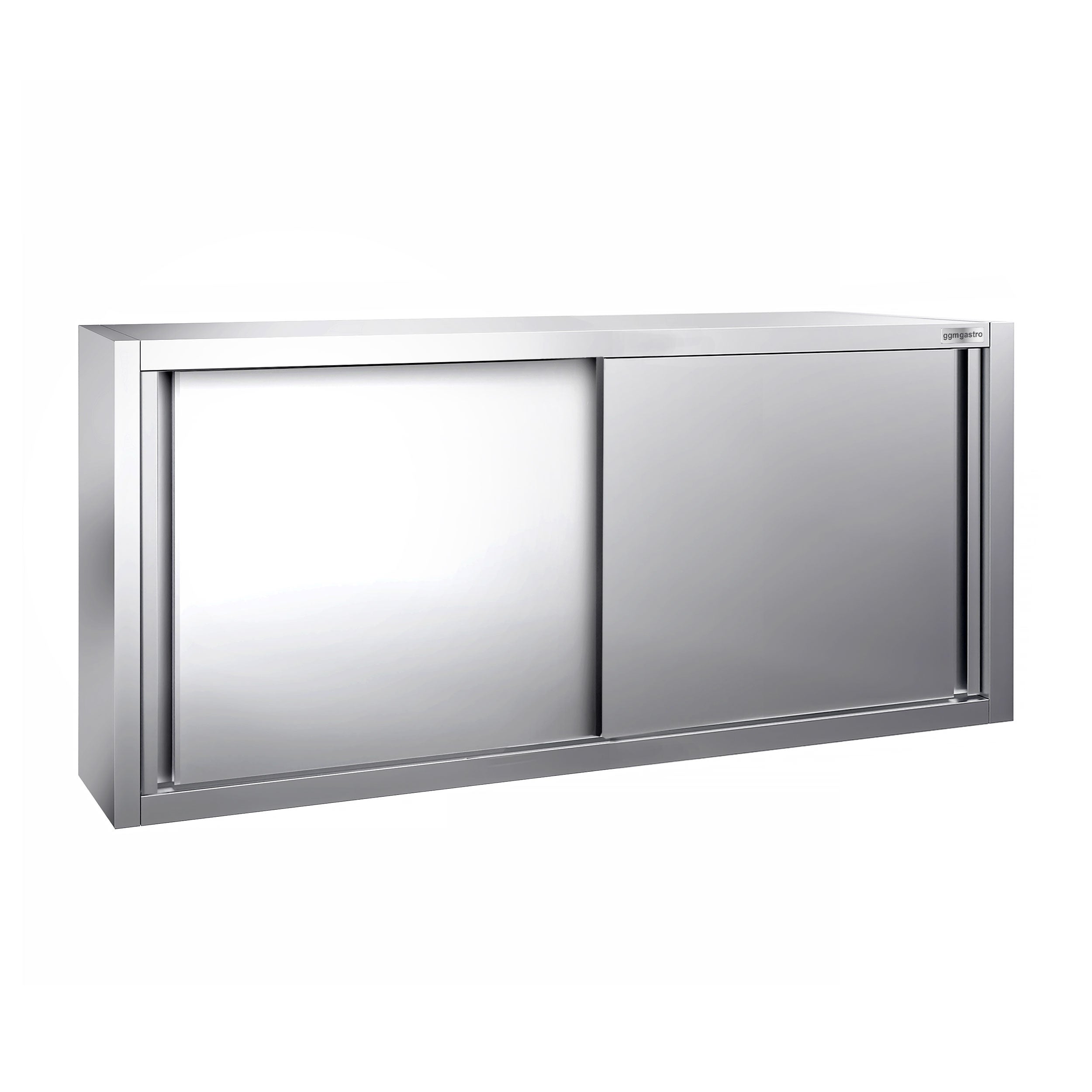 Wall-mounted cabinet 1.6 m - 0.65 m high - with sliding door